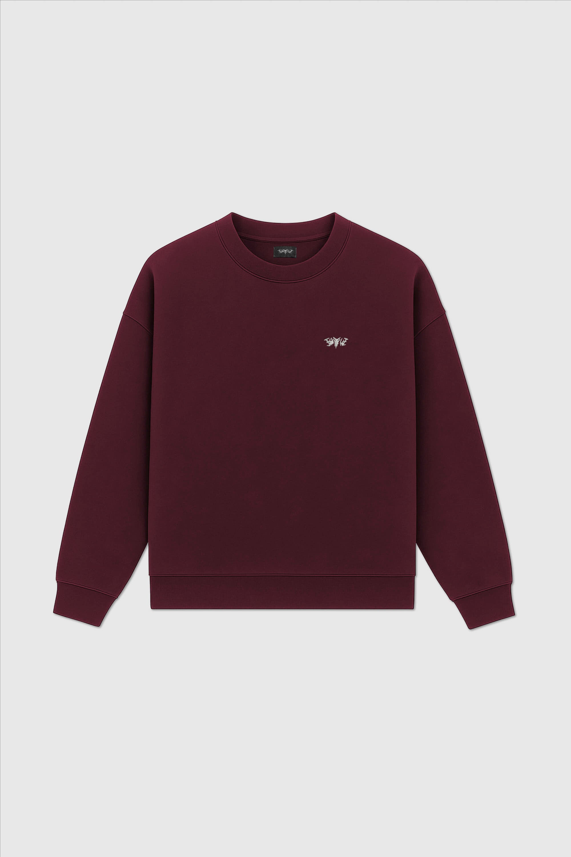 BASIC SWEATER REDWINE