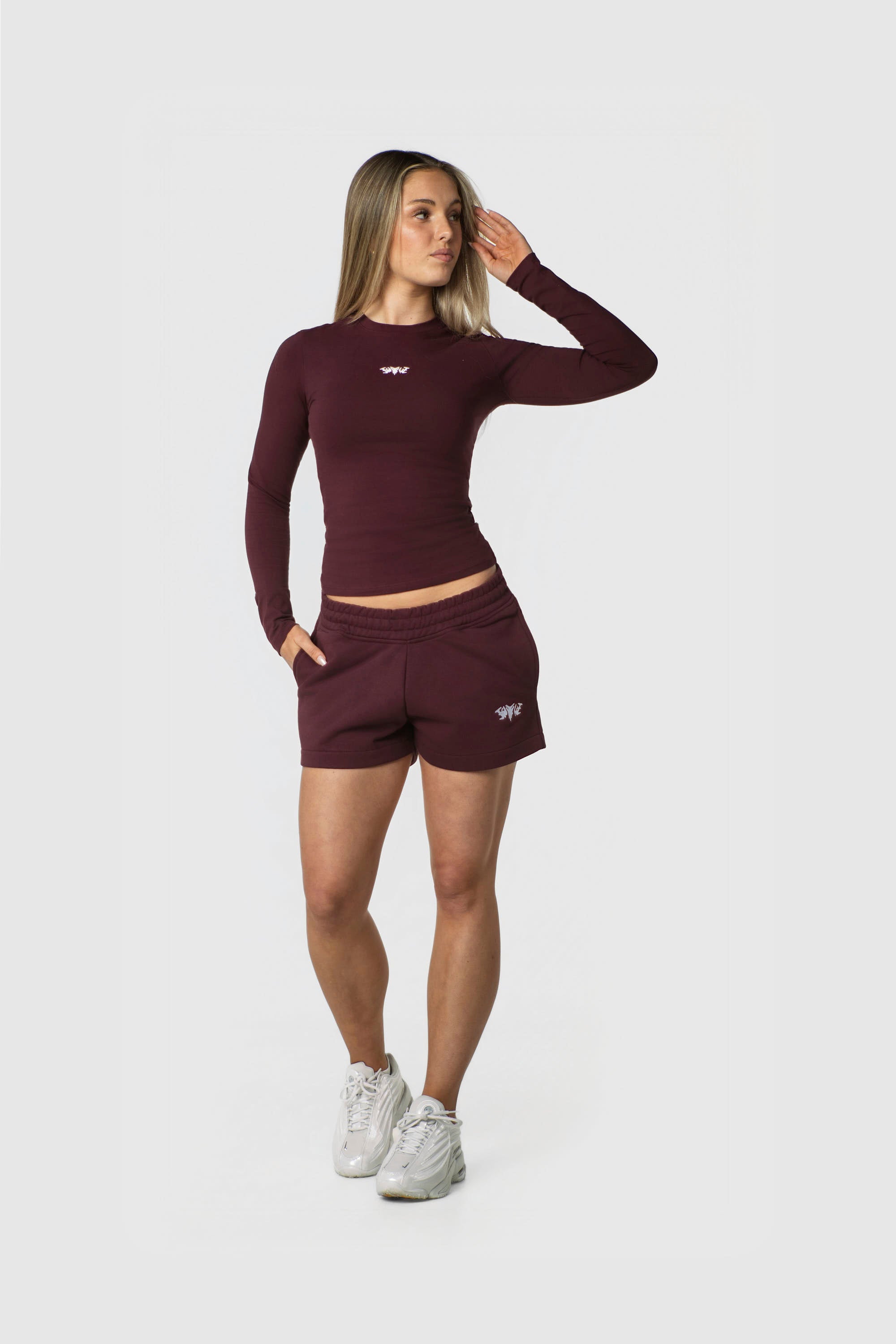 WOMEN LONGSLEEVE REDWINE