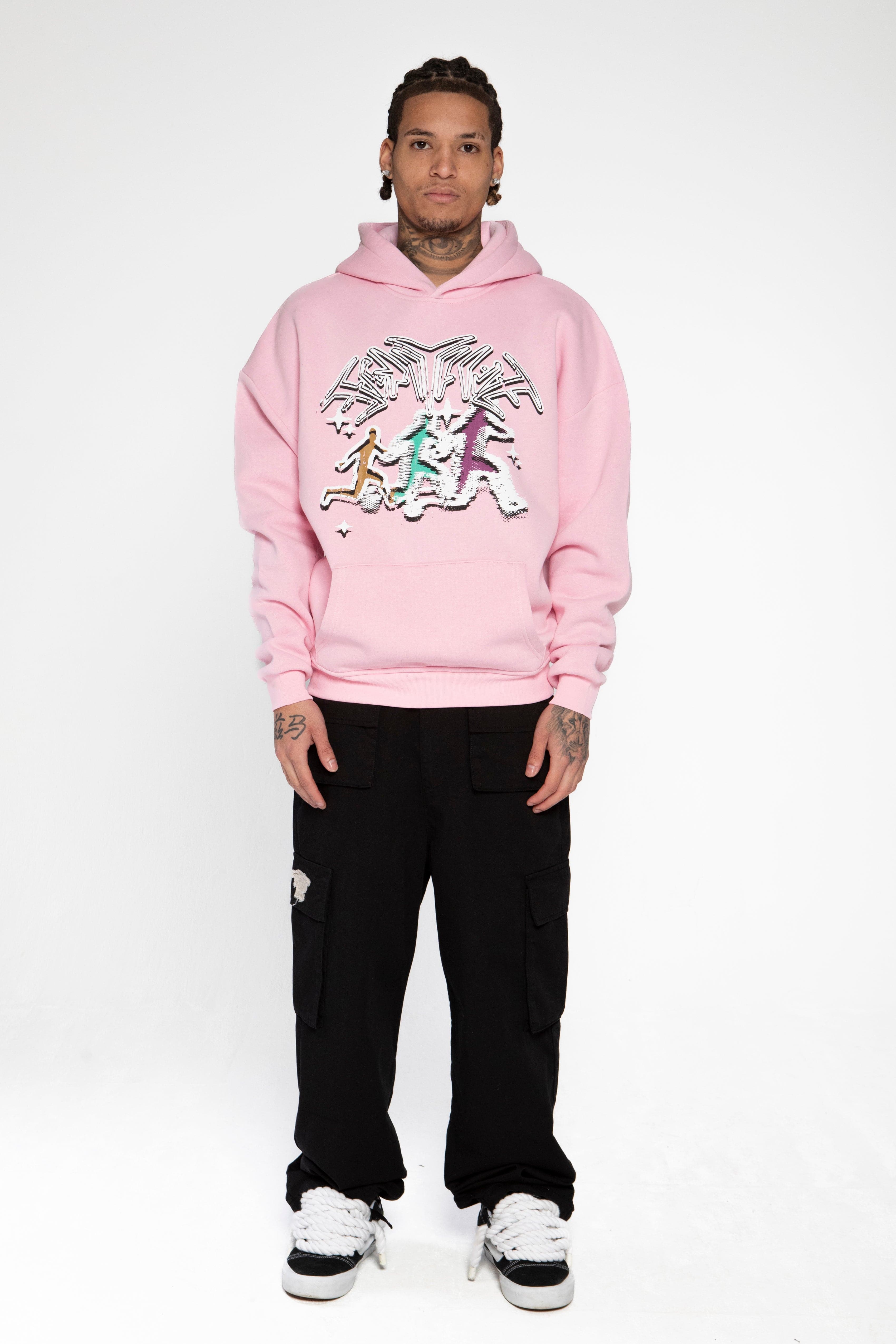 RUN HOODIE PINK