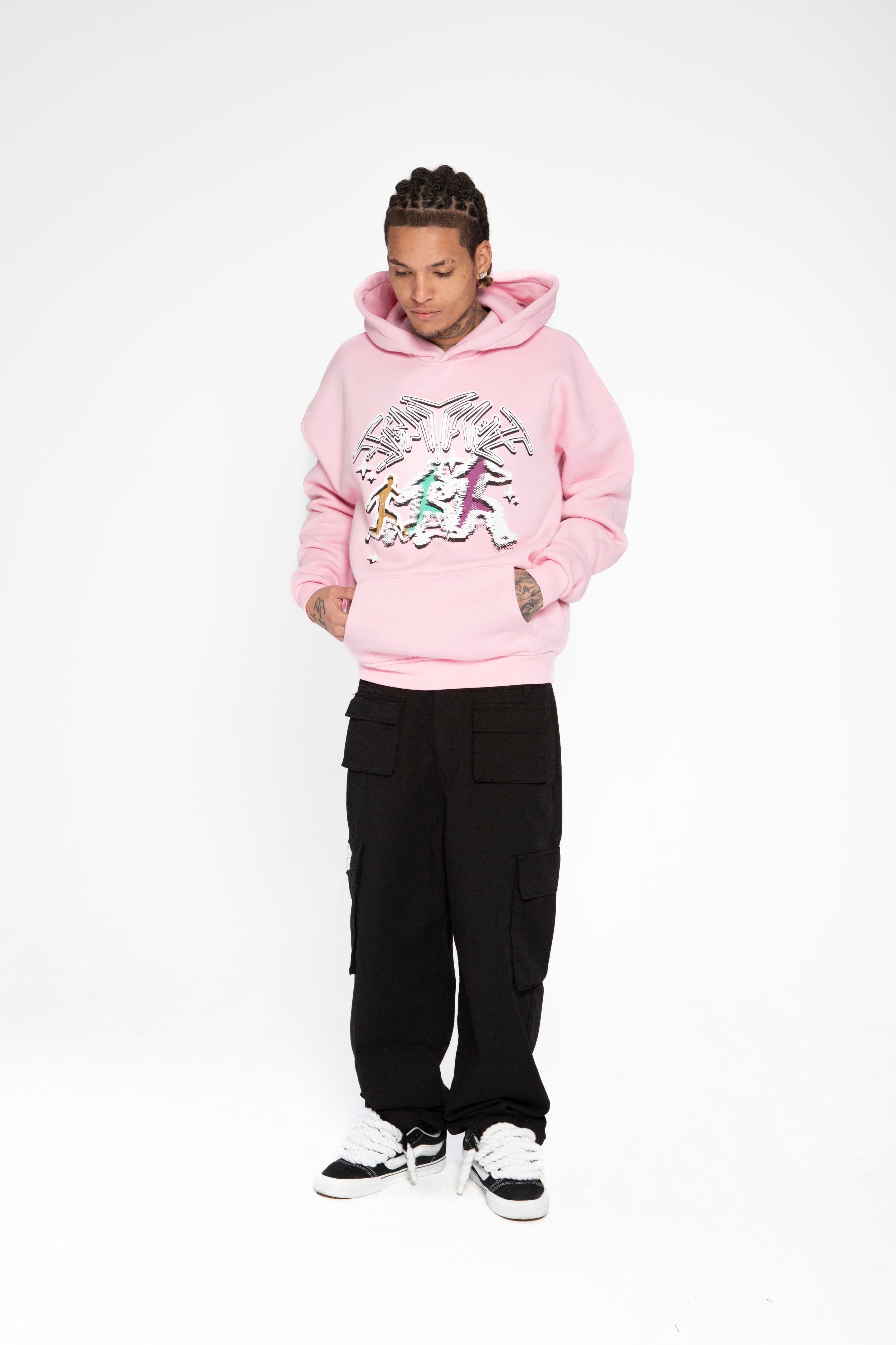 RUN HOODIE PINK