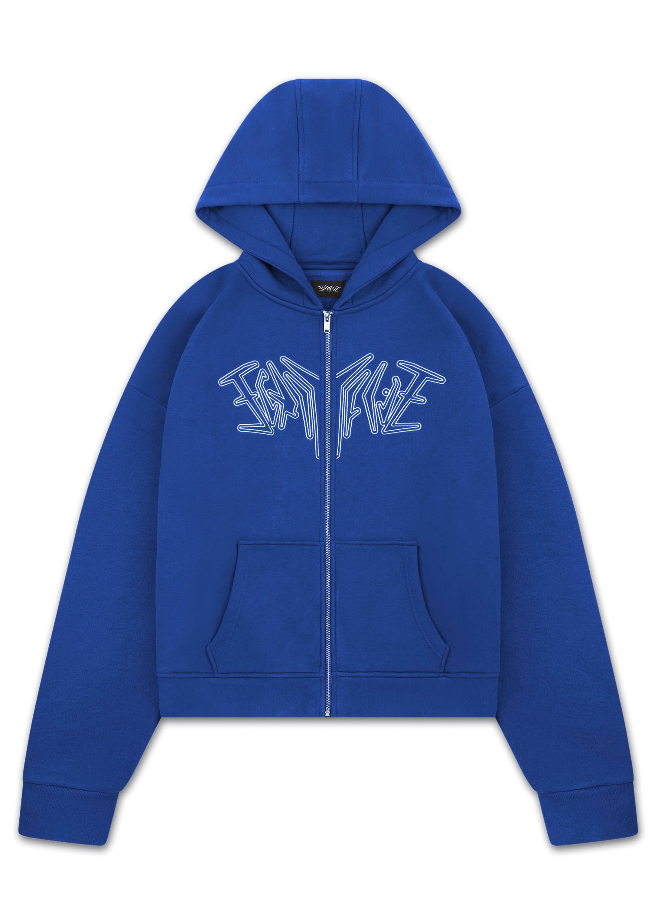 ZIP HOODIE DARK BLUE