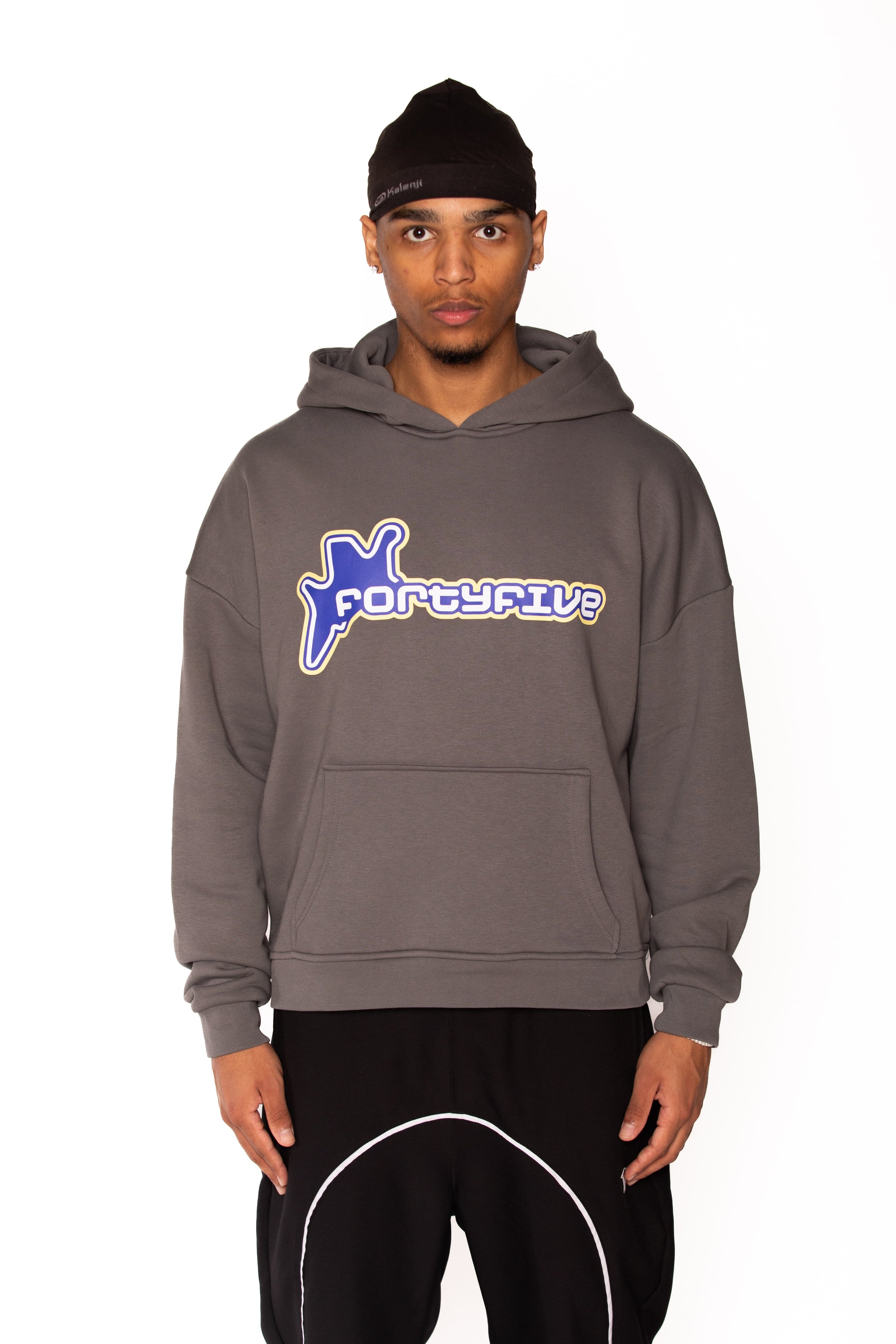 FORTYFIVE HOODIE GREY