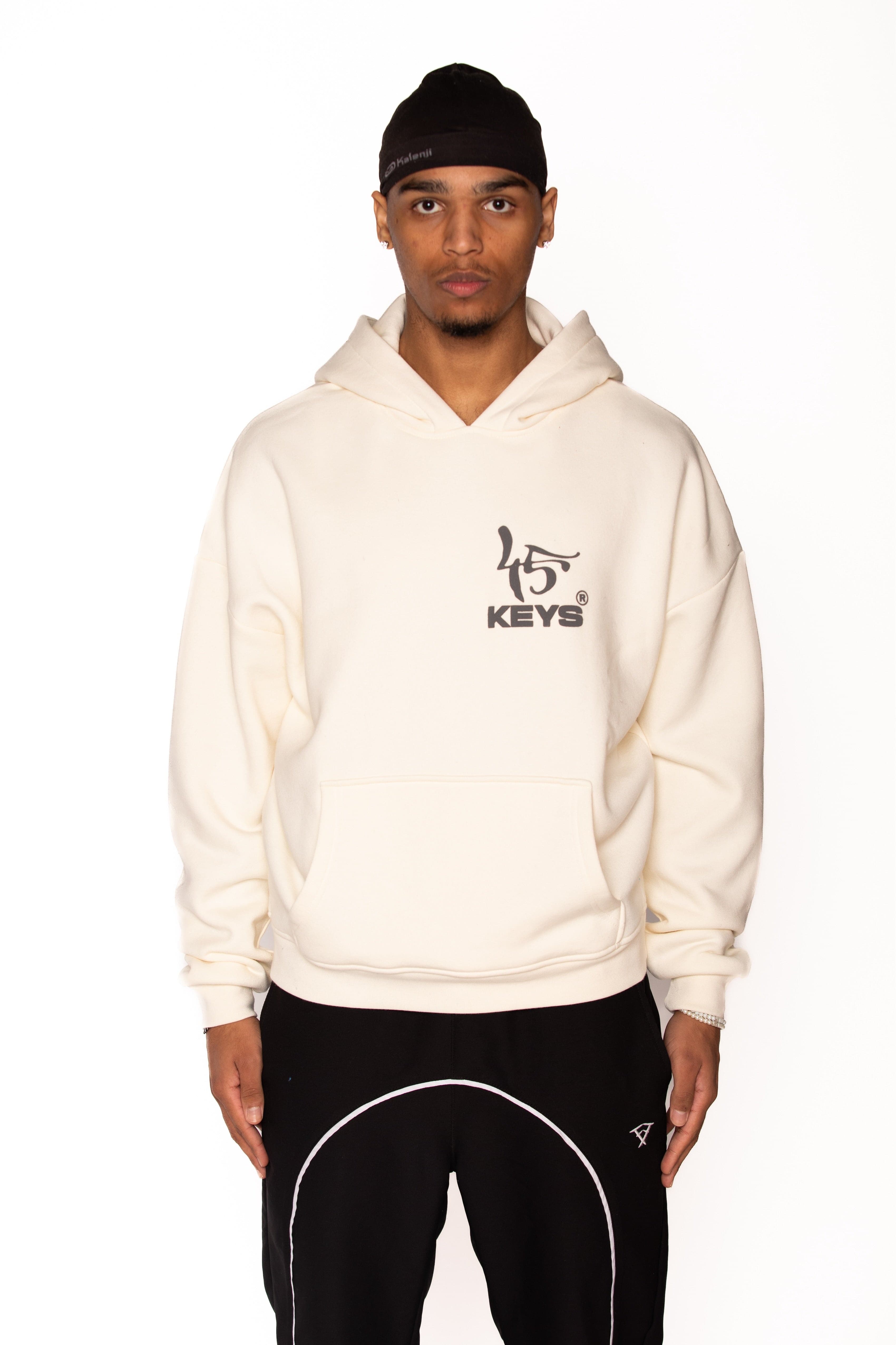 COPYRIGHT HOODIE BEIGE