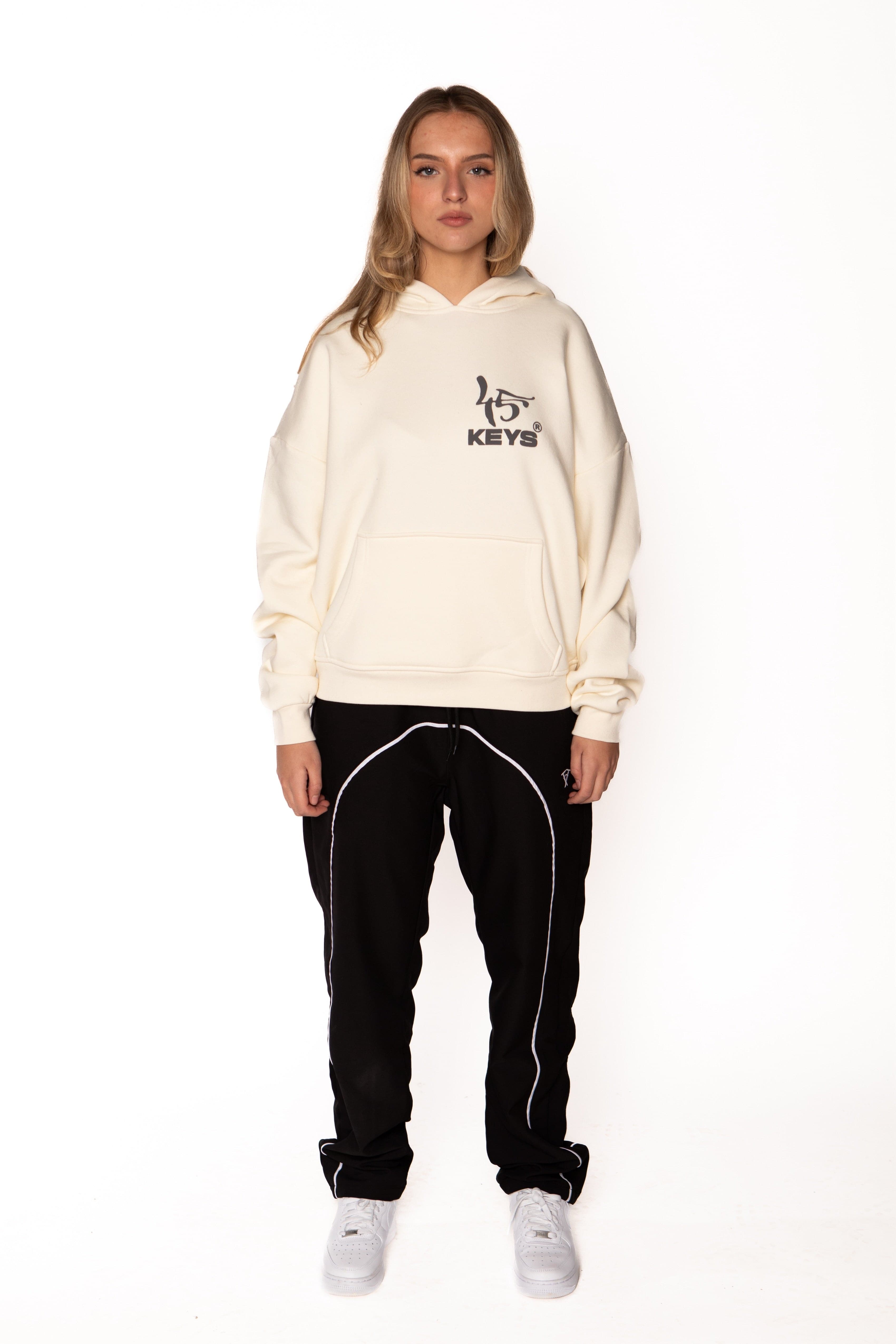 COPYRIGHT HOODIE BEIGE