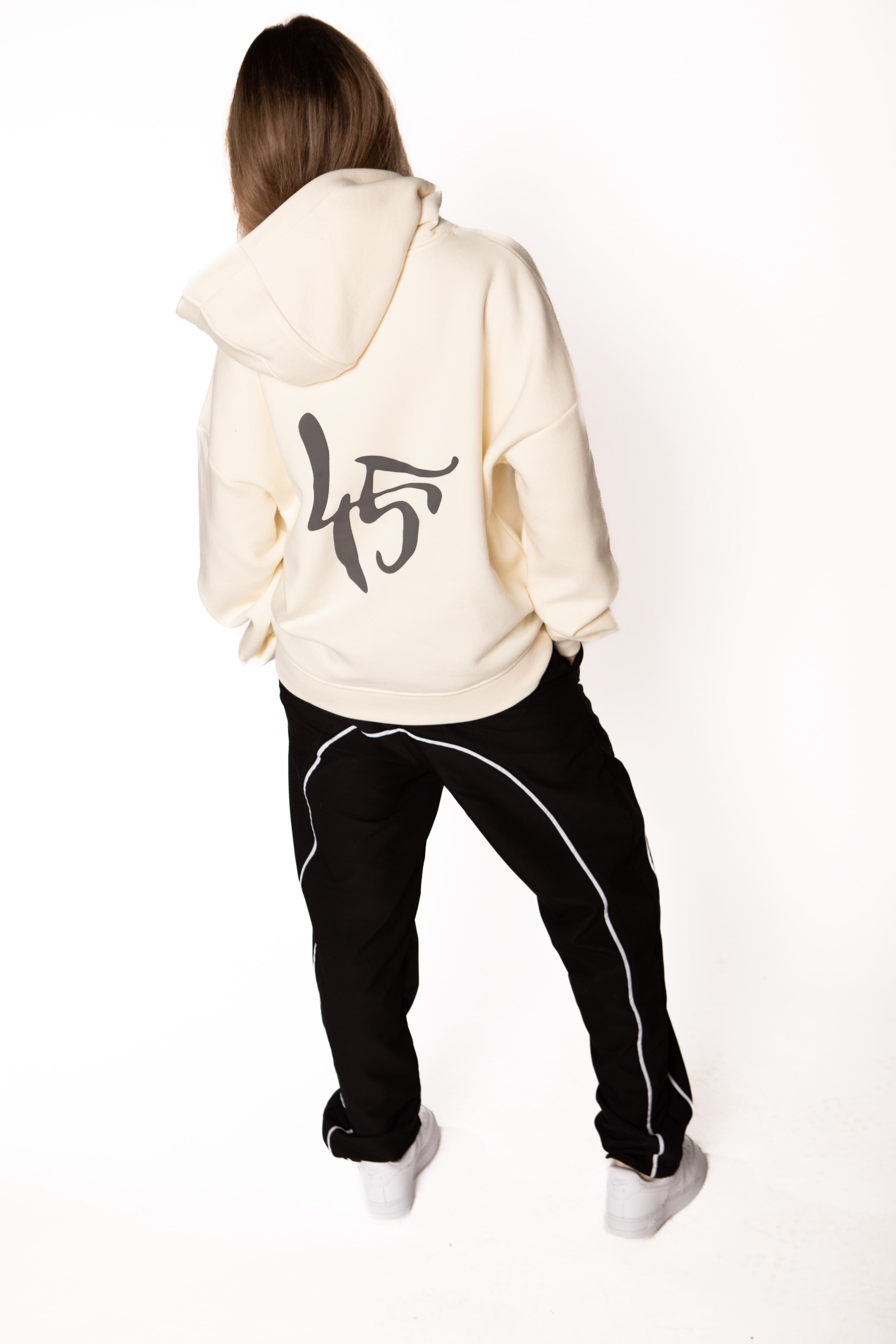 COPYRIGHT HOODIE BEIGE