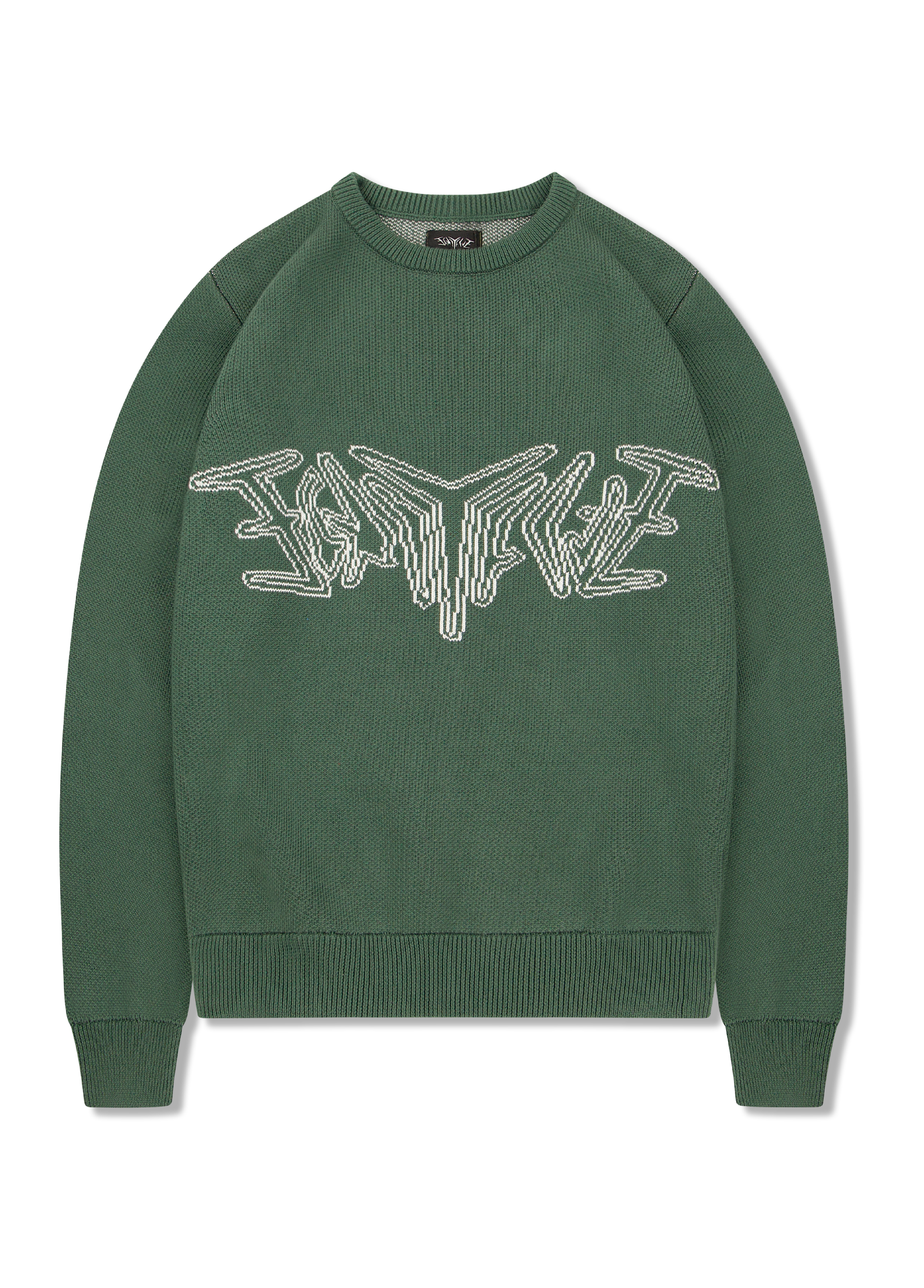 KNIT SWEATER GREEN