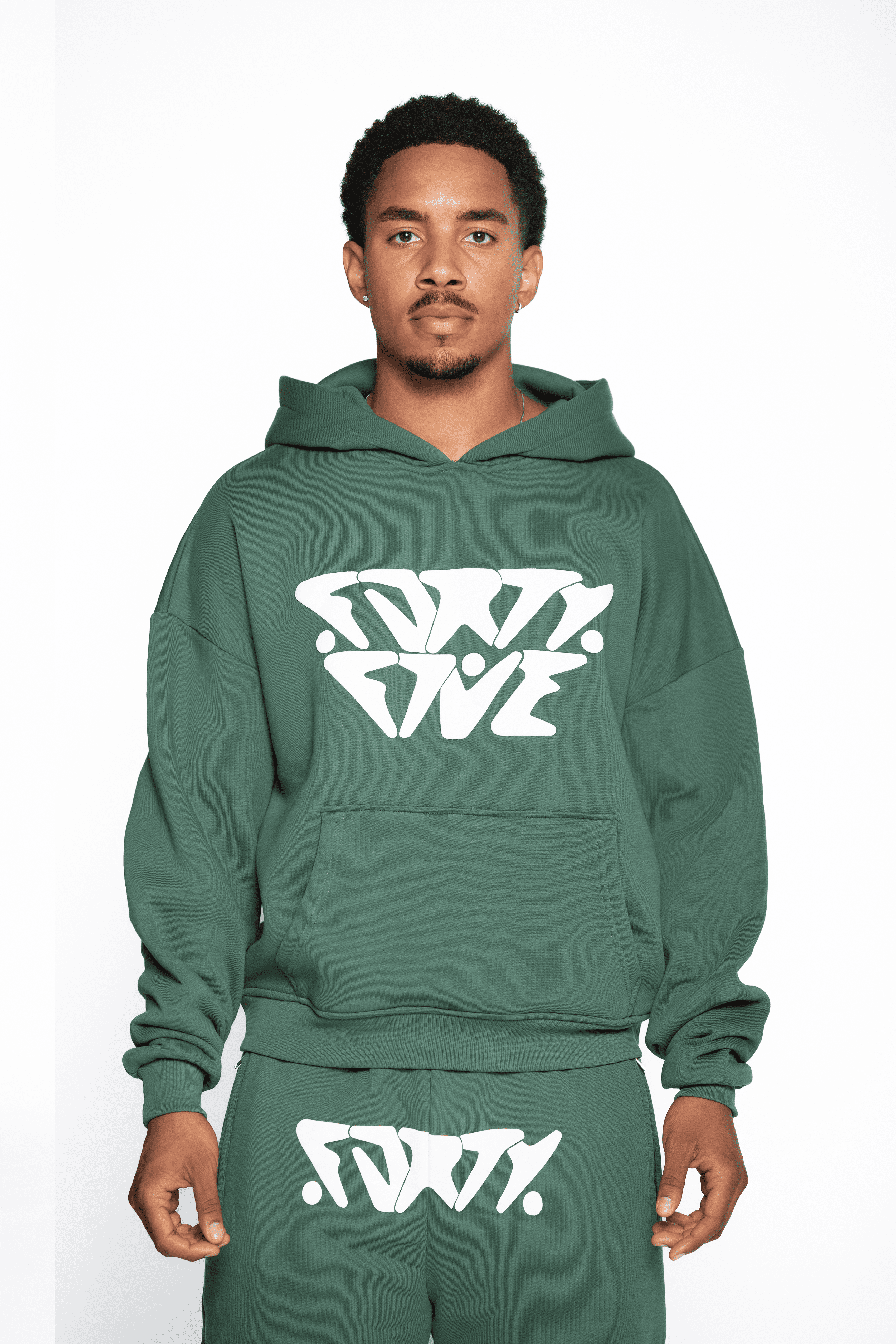 FORTYFIVE HOODIE GREEN