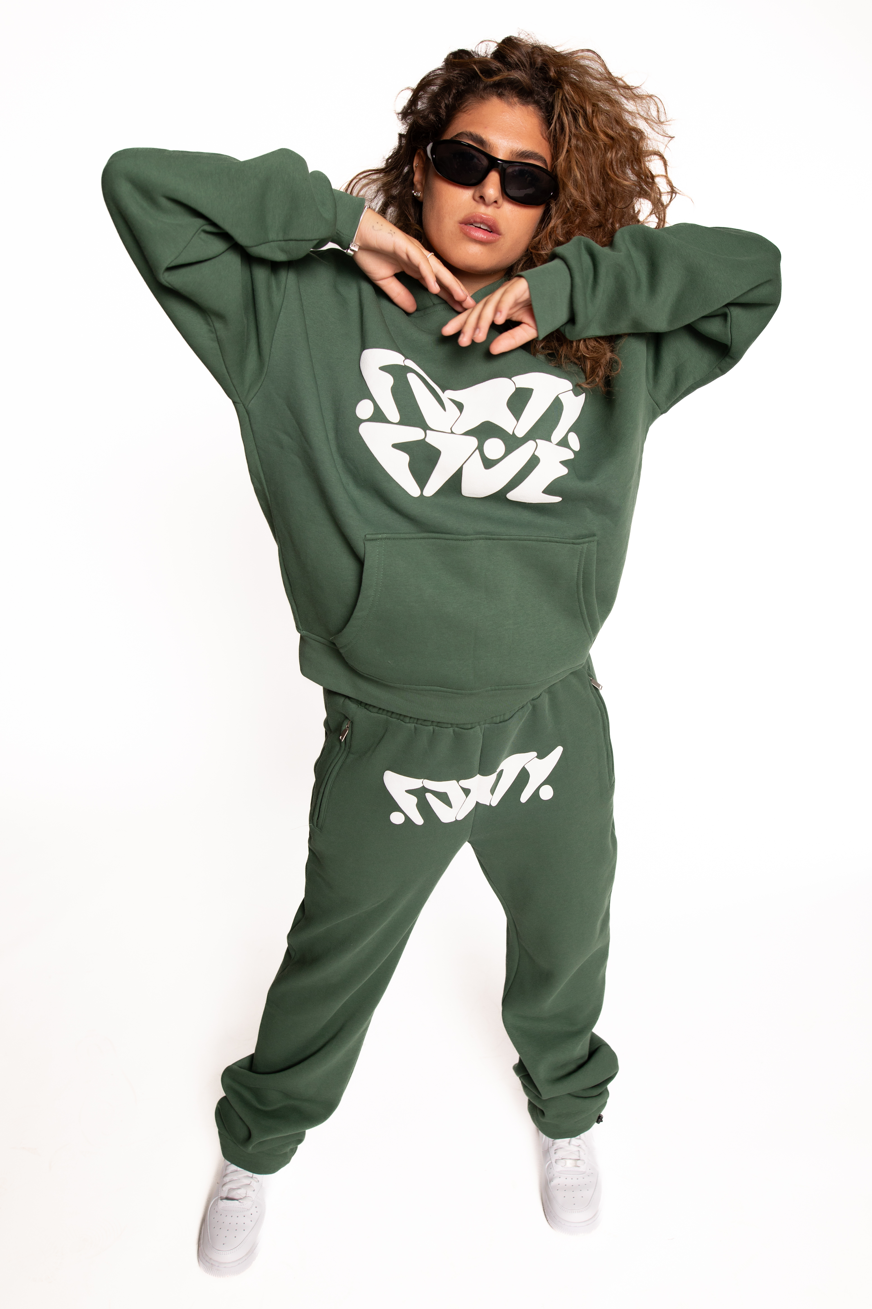 FORTYFIVE HOODIE GREEN