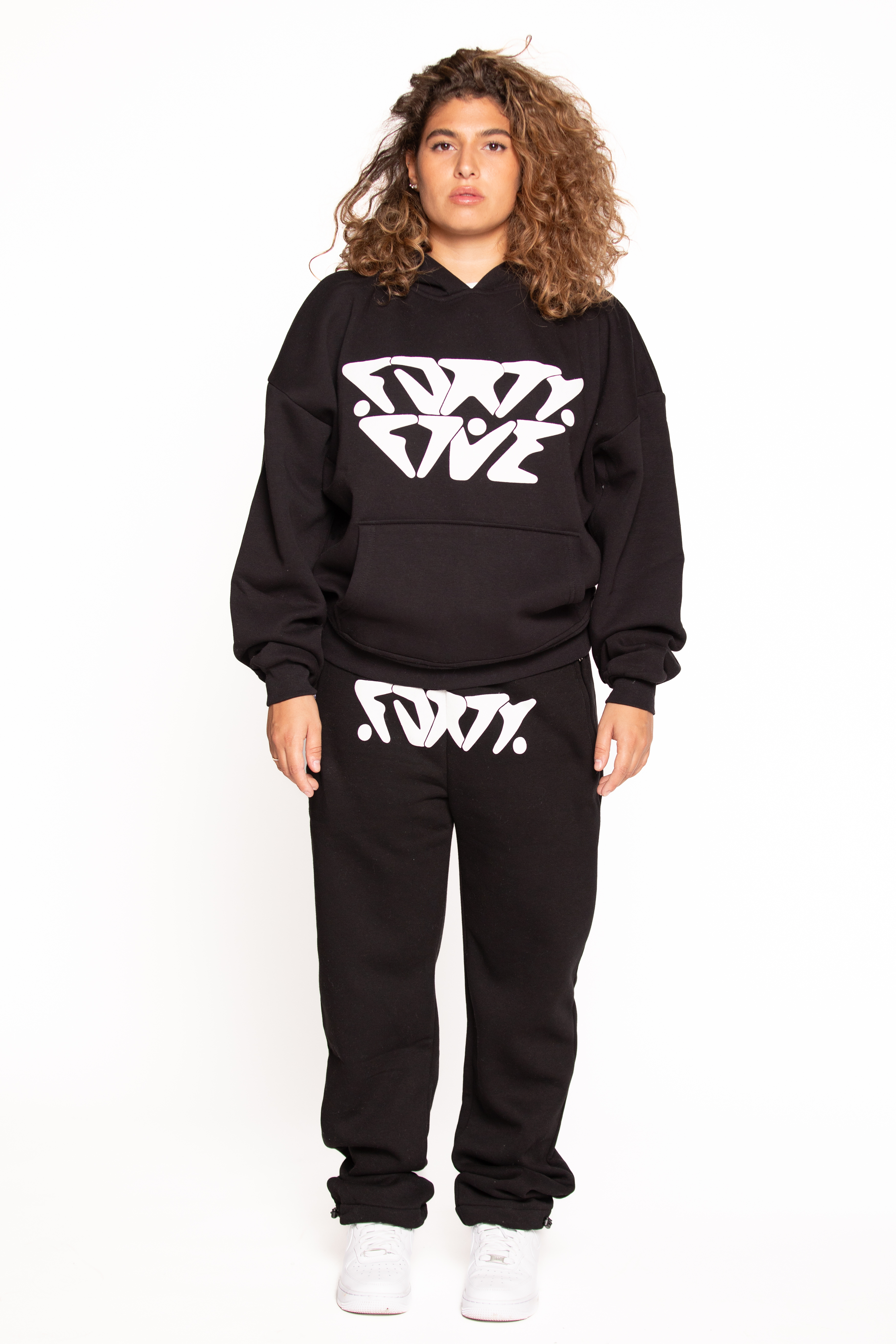 FORTYFIVE HOODIE BLACK