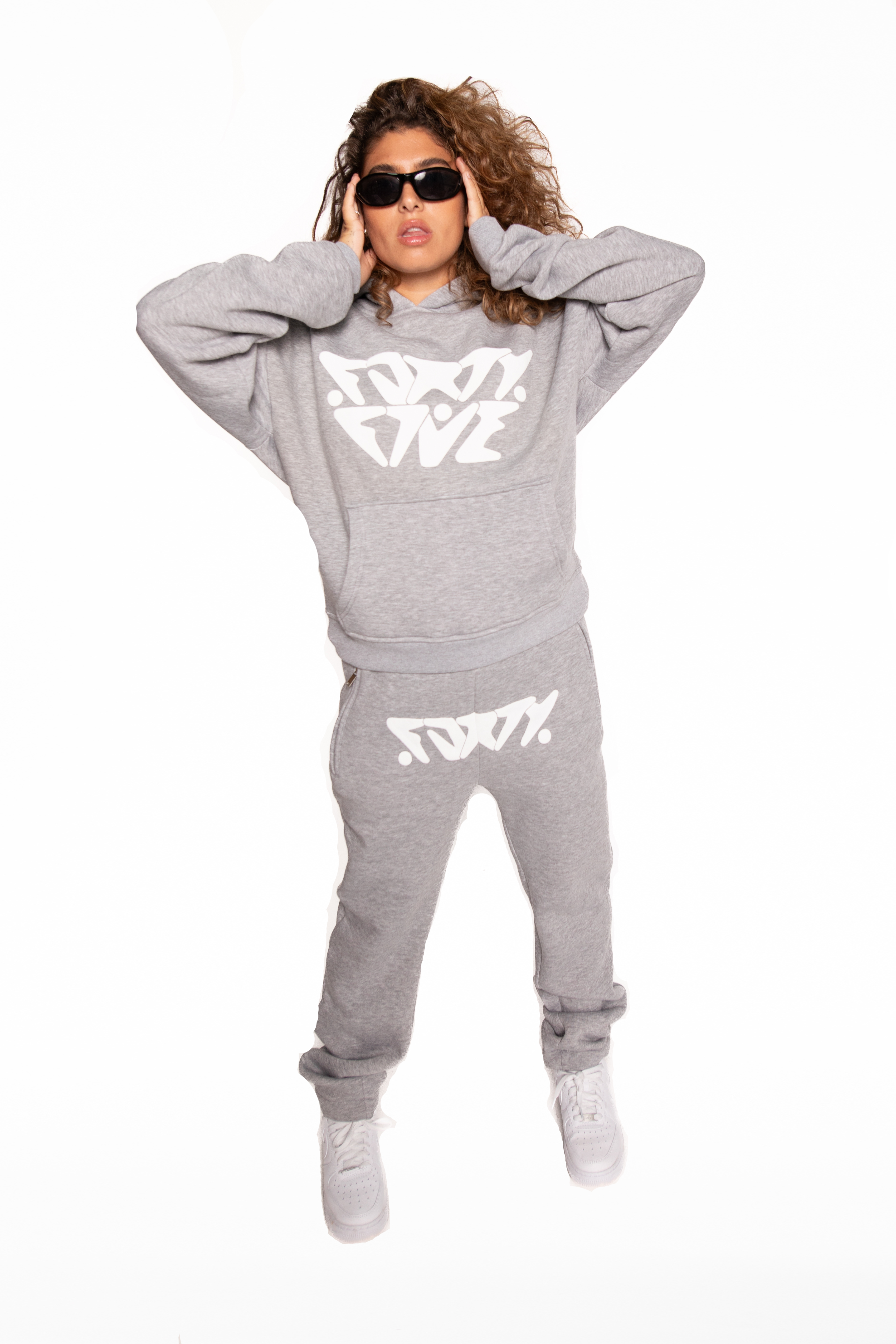 HOODIE GREY MEL