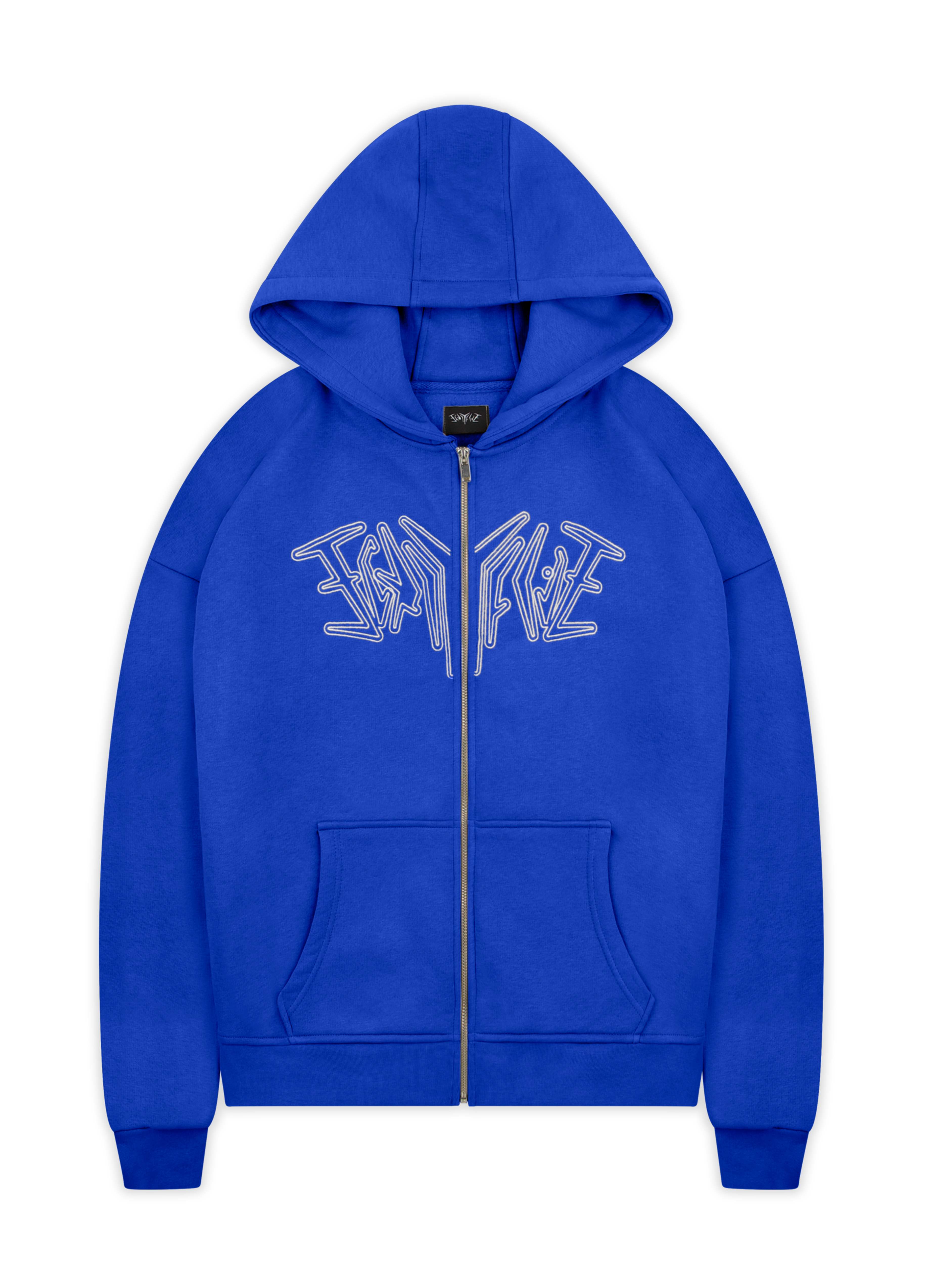 ZIP HOODIE BLUE