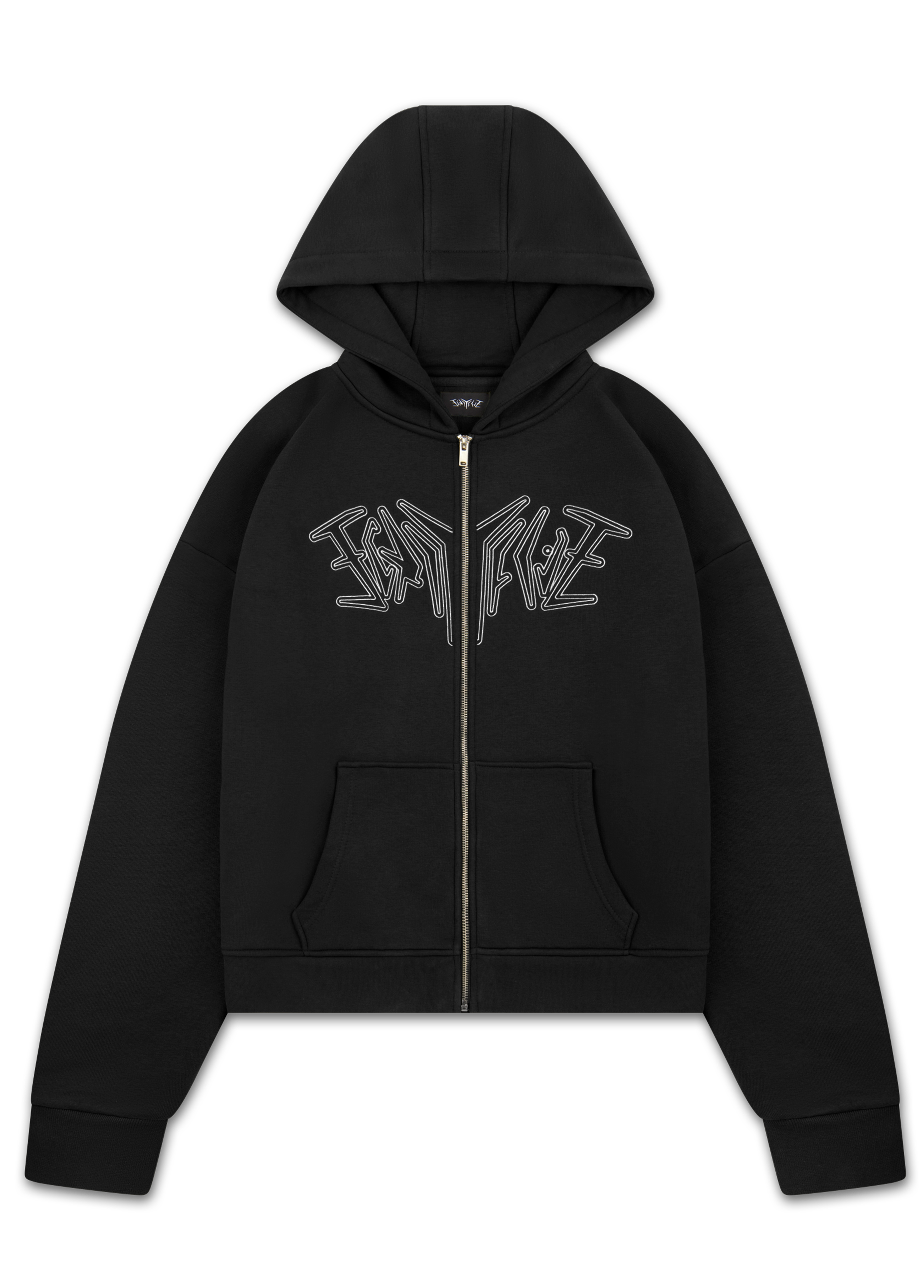 ZIP HOODIE BLACK