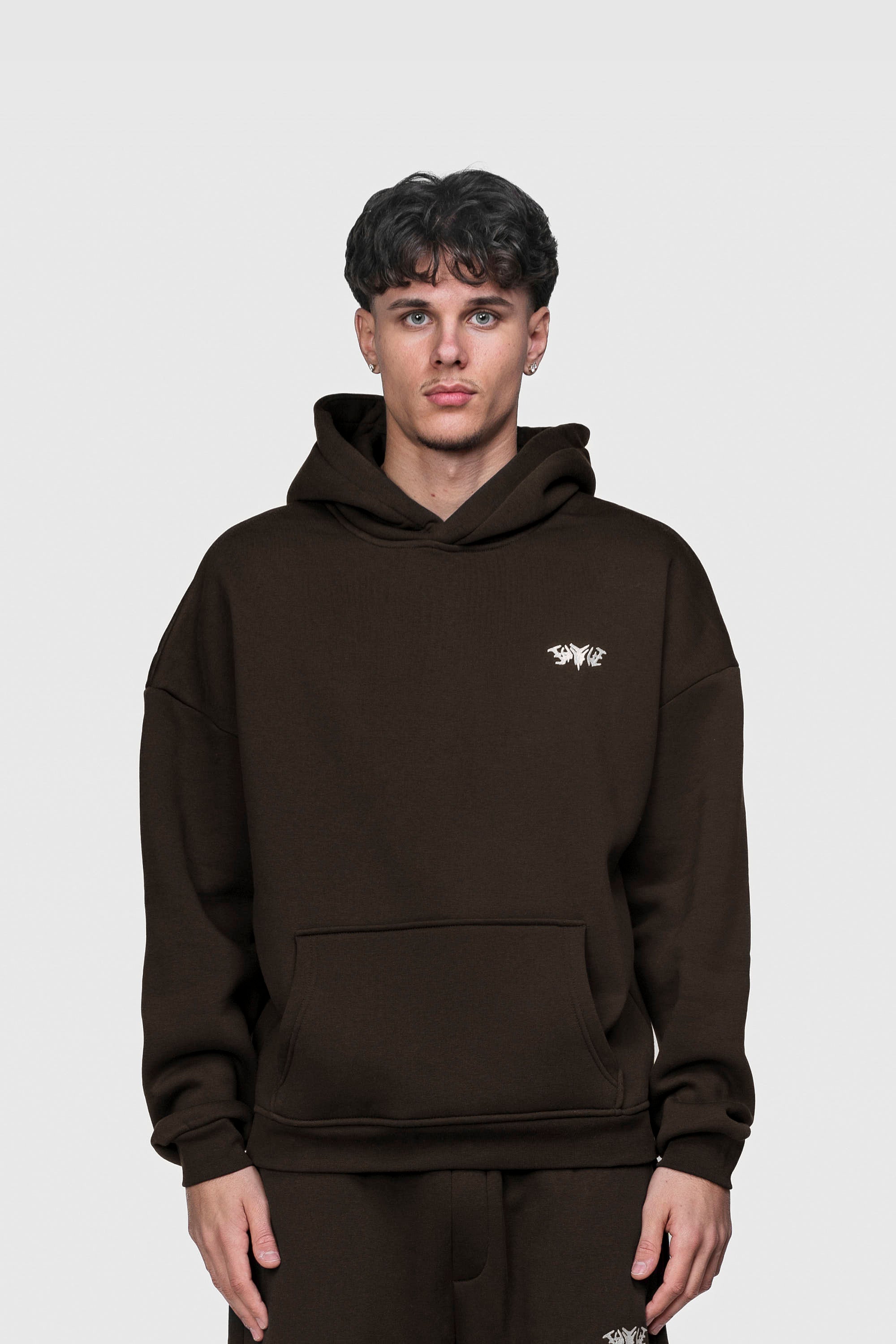 BASIC HOODIE CHOCOLATE