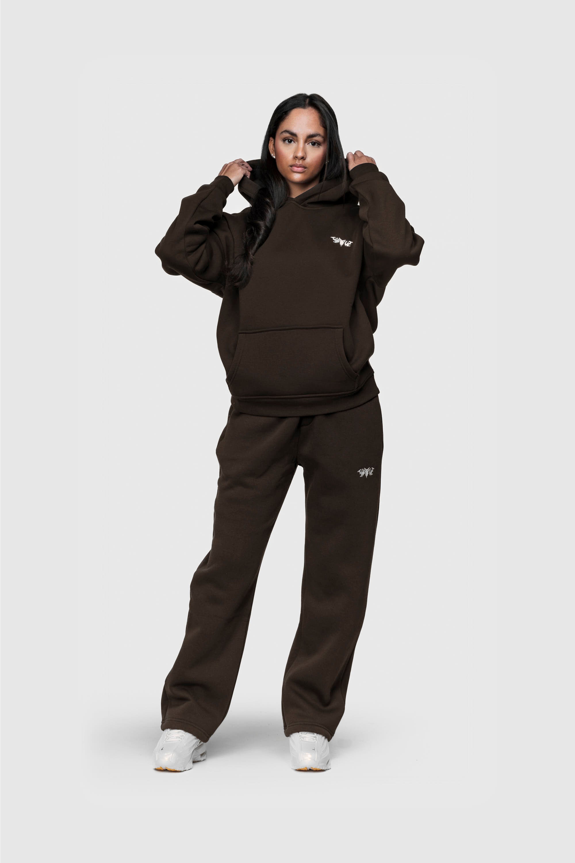 BASIC HOODIE CHOCOLATE