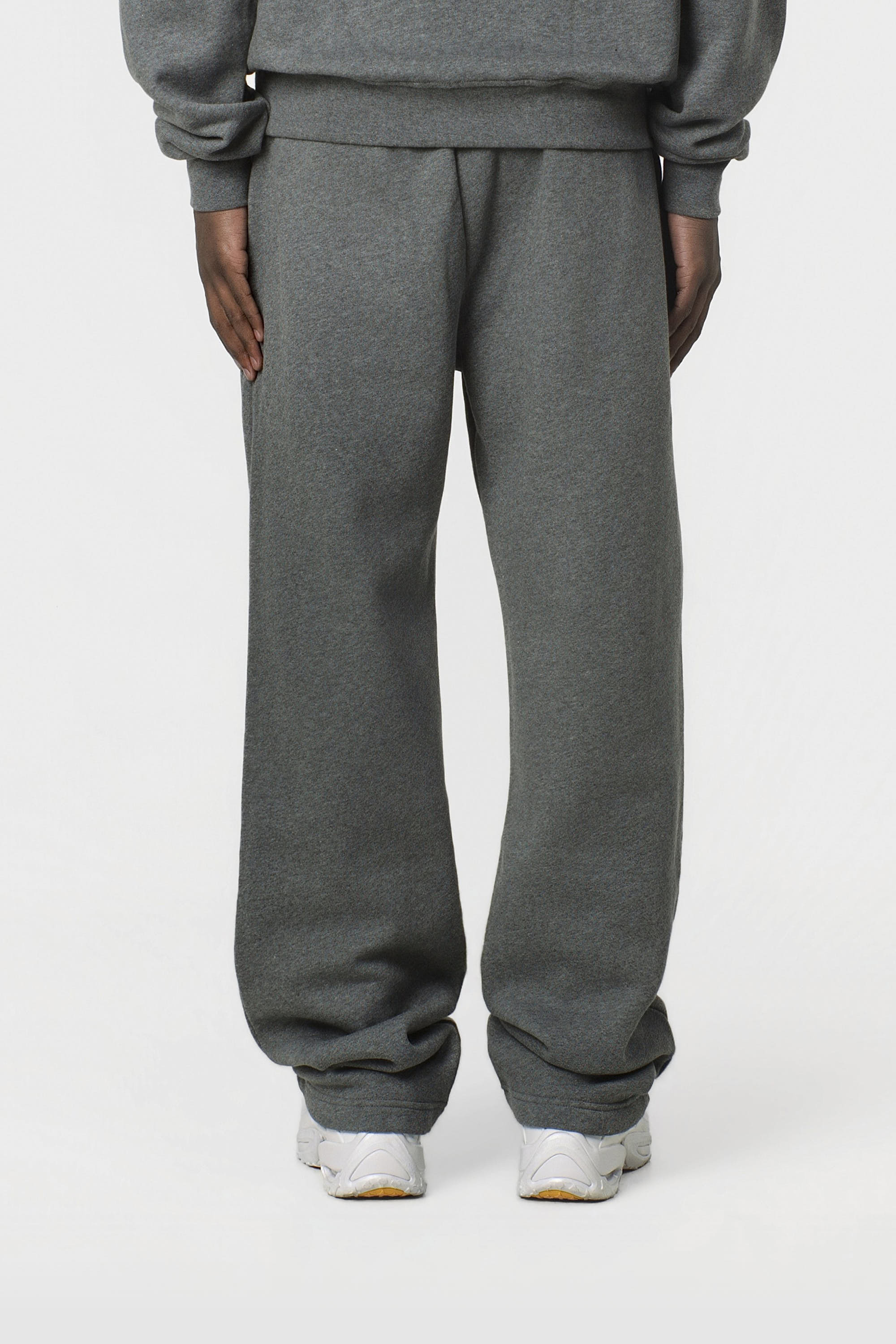 BASIC SWEATPANTS DARK GREY MELANGE