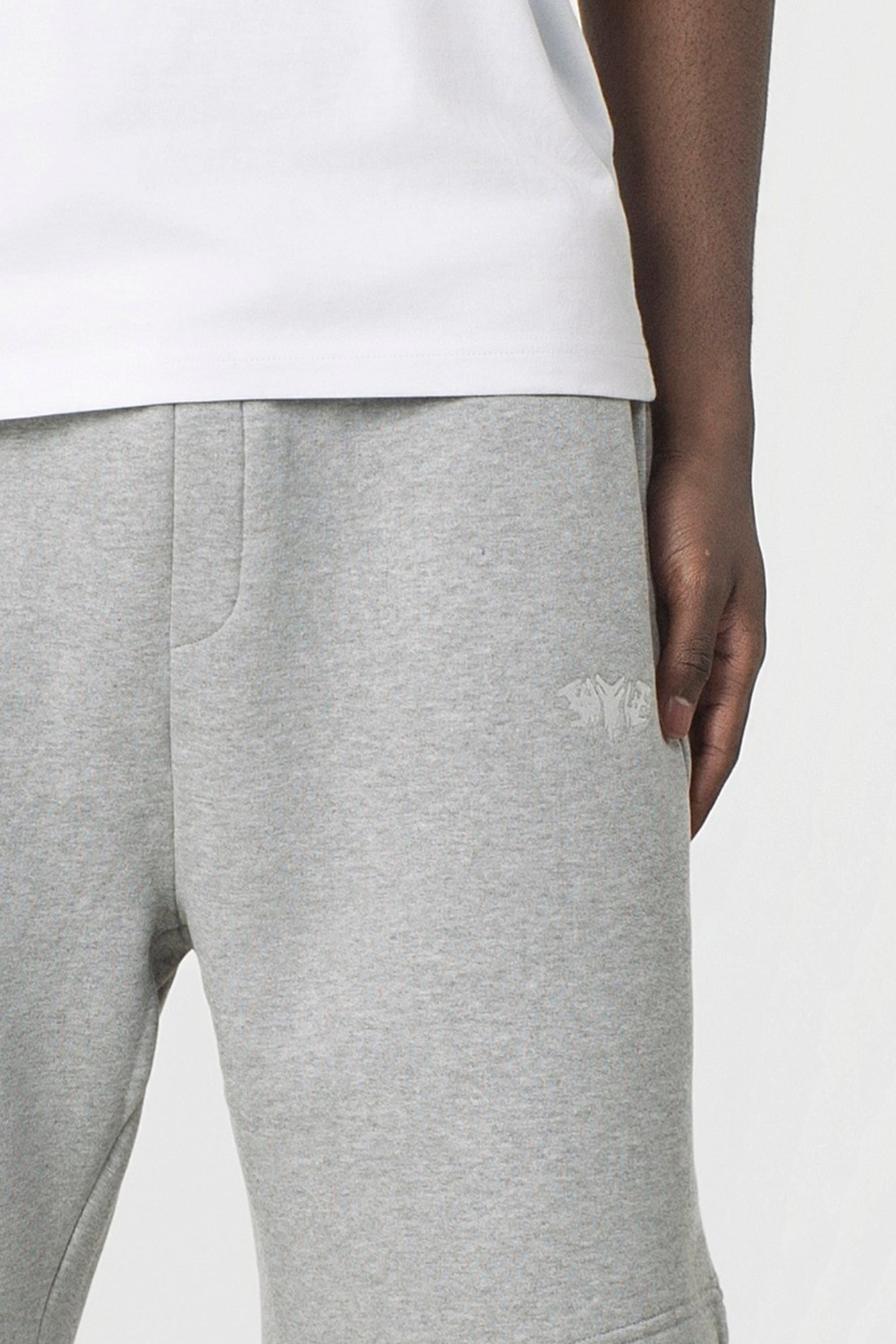 BASIC SHORTS GREY MEL