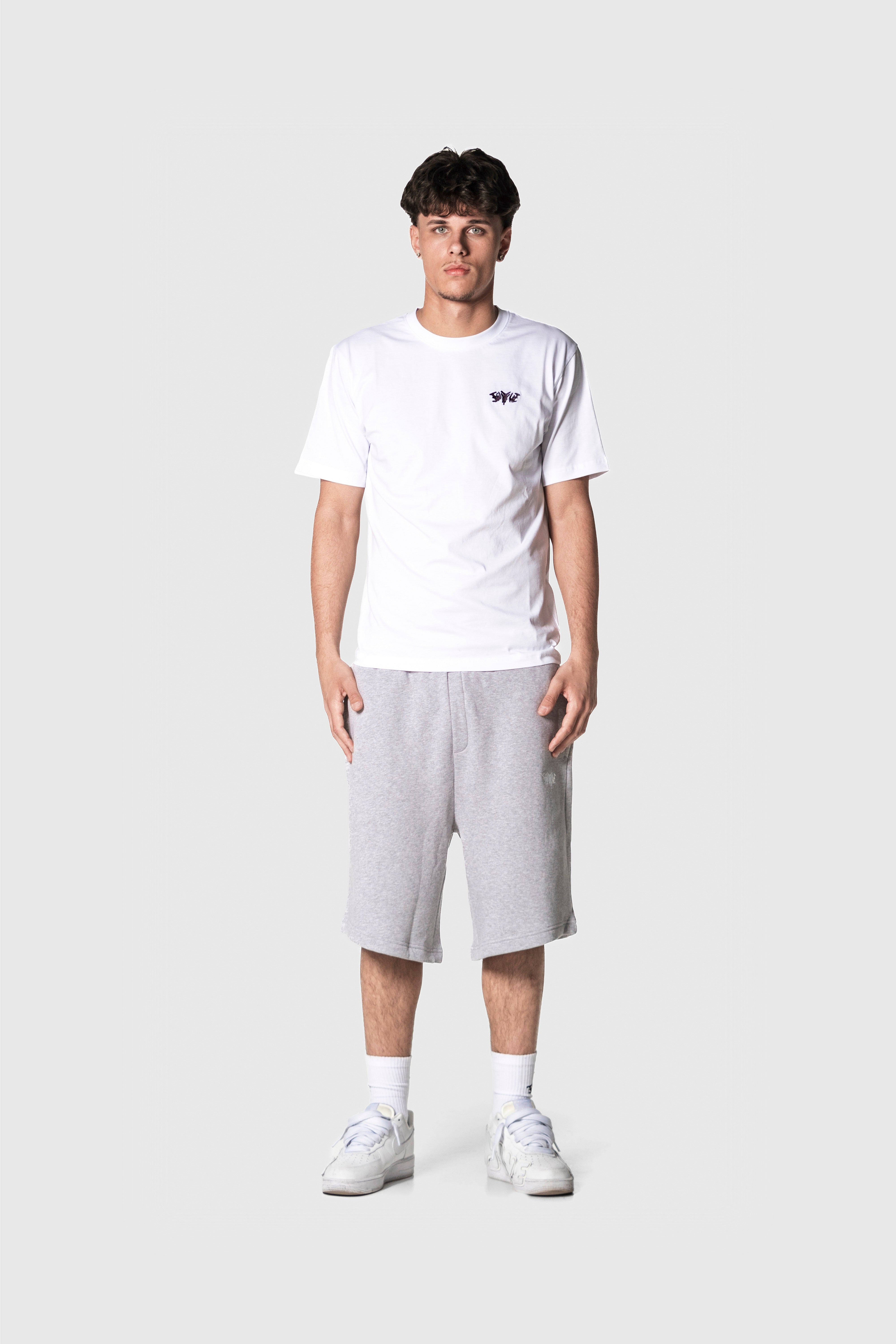 BASIC SHORTS GREY MEL V2