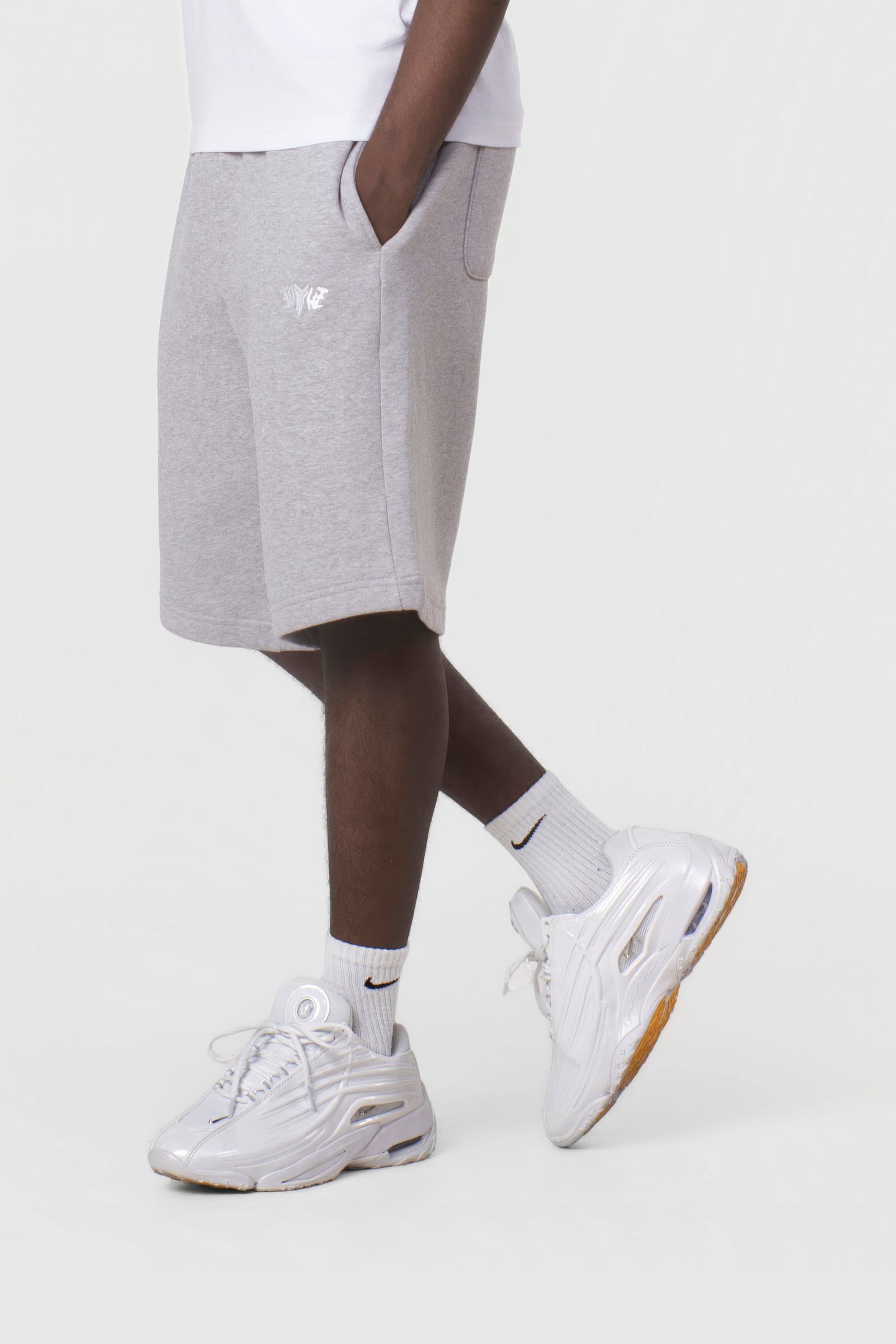 BASIC SHORTS GREY MEL