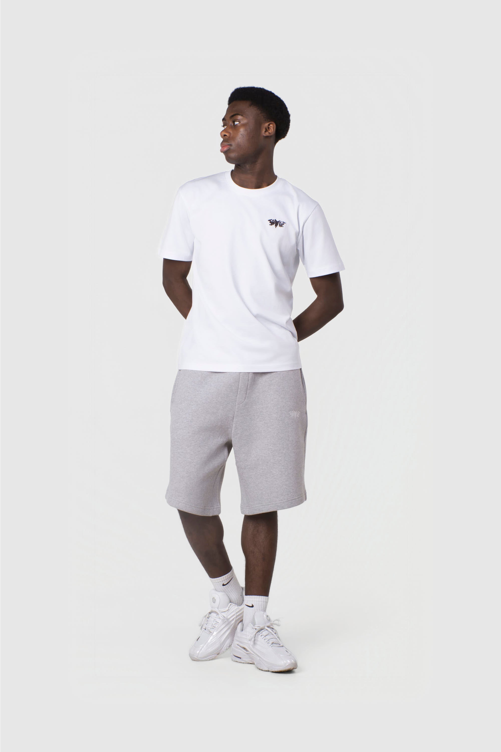 BASIC SHORTS GREY MEL