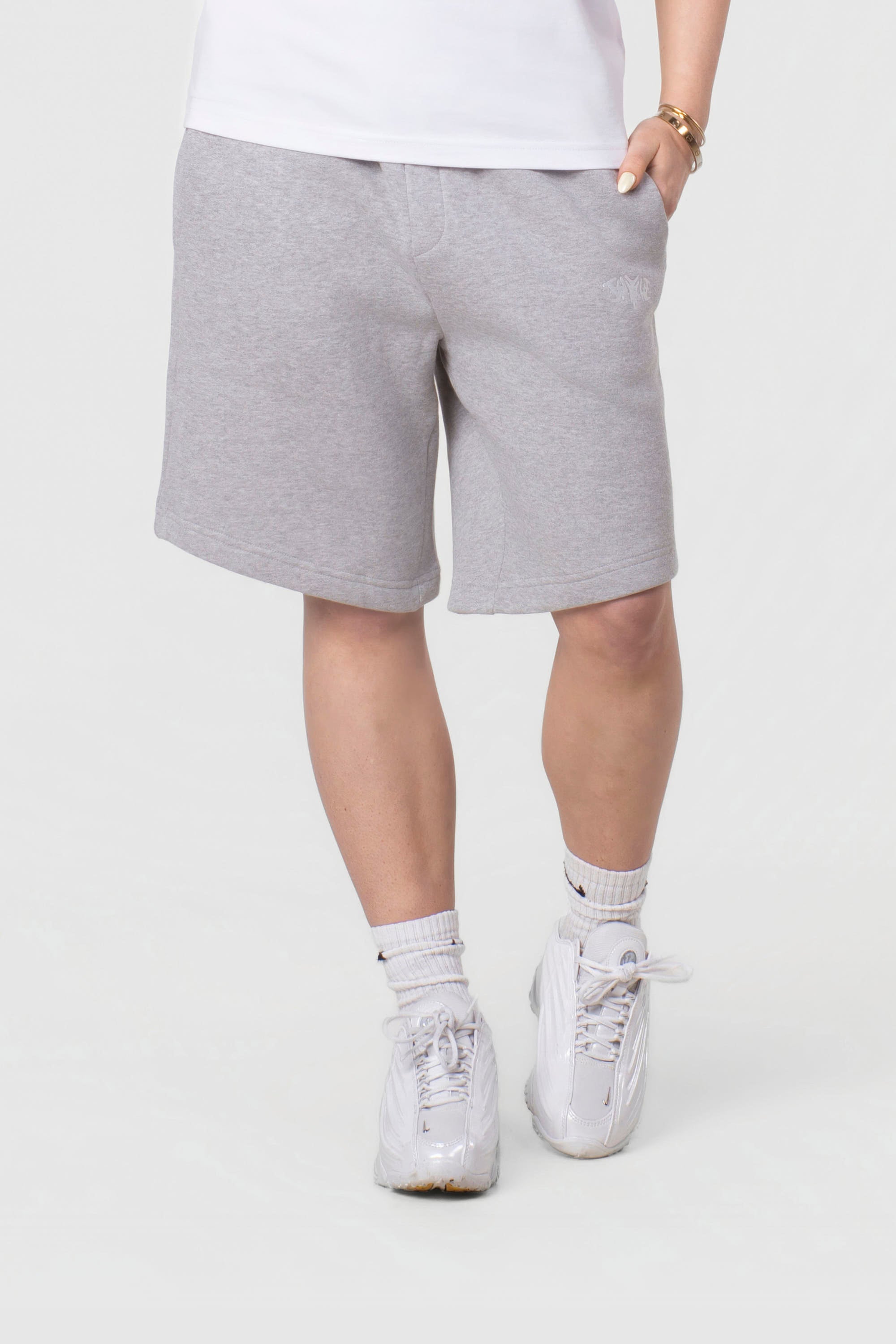 BASIC SHORTS GREY MEL