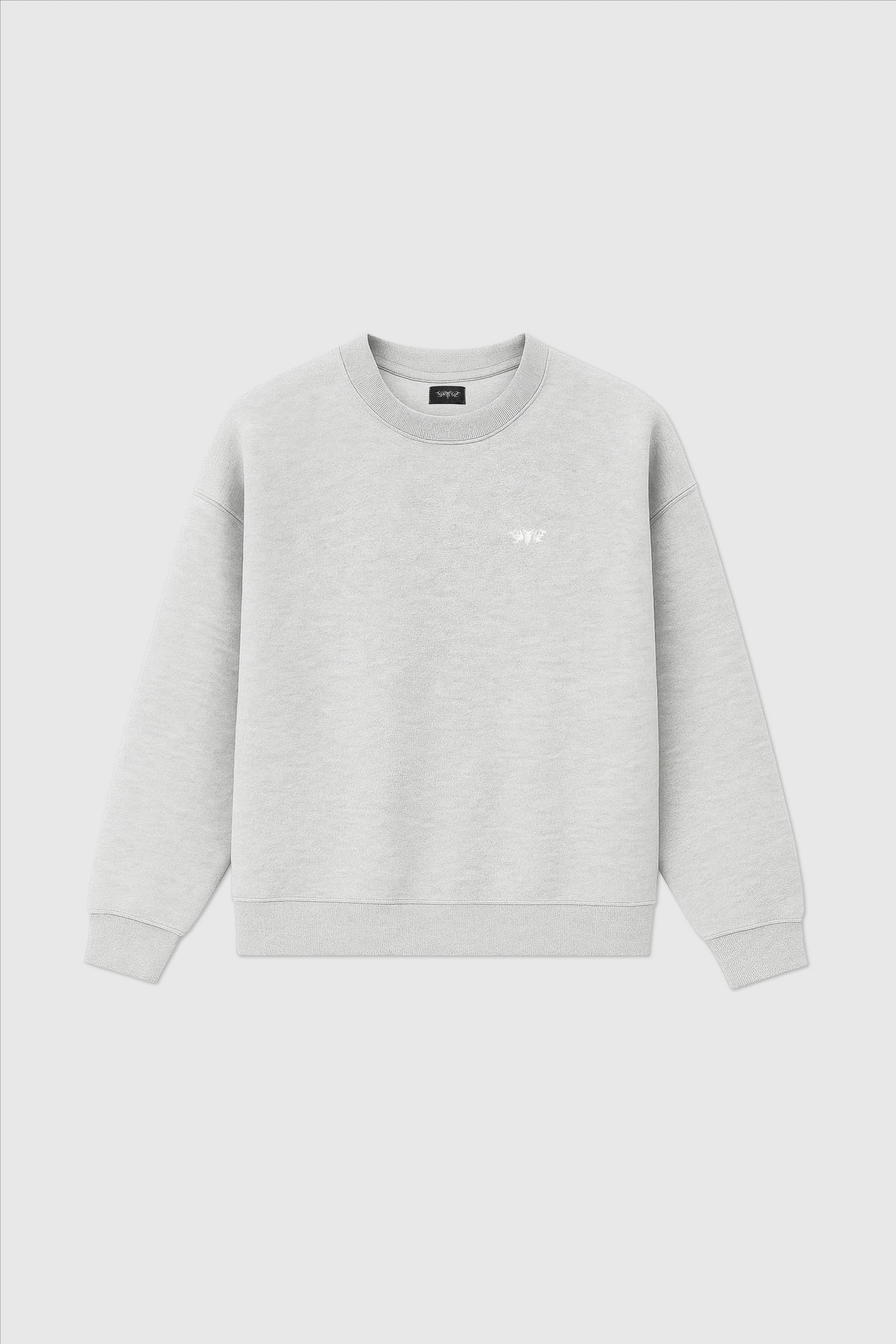 BASIC SWEATER LIGHT GREY