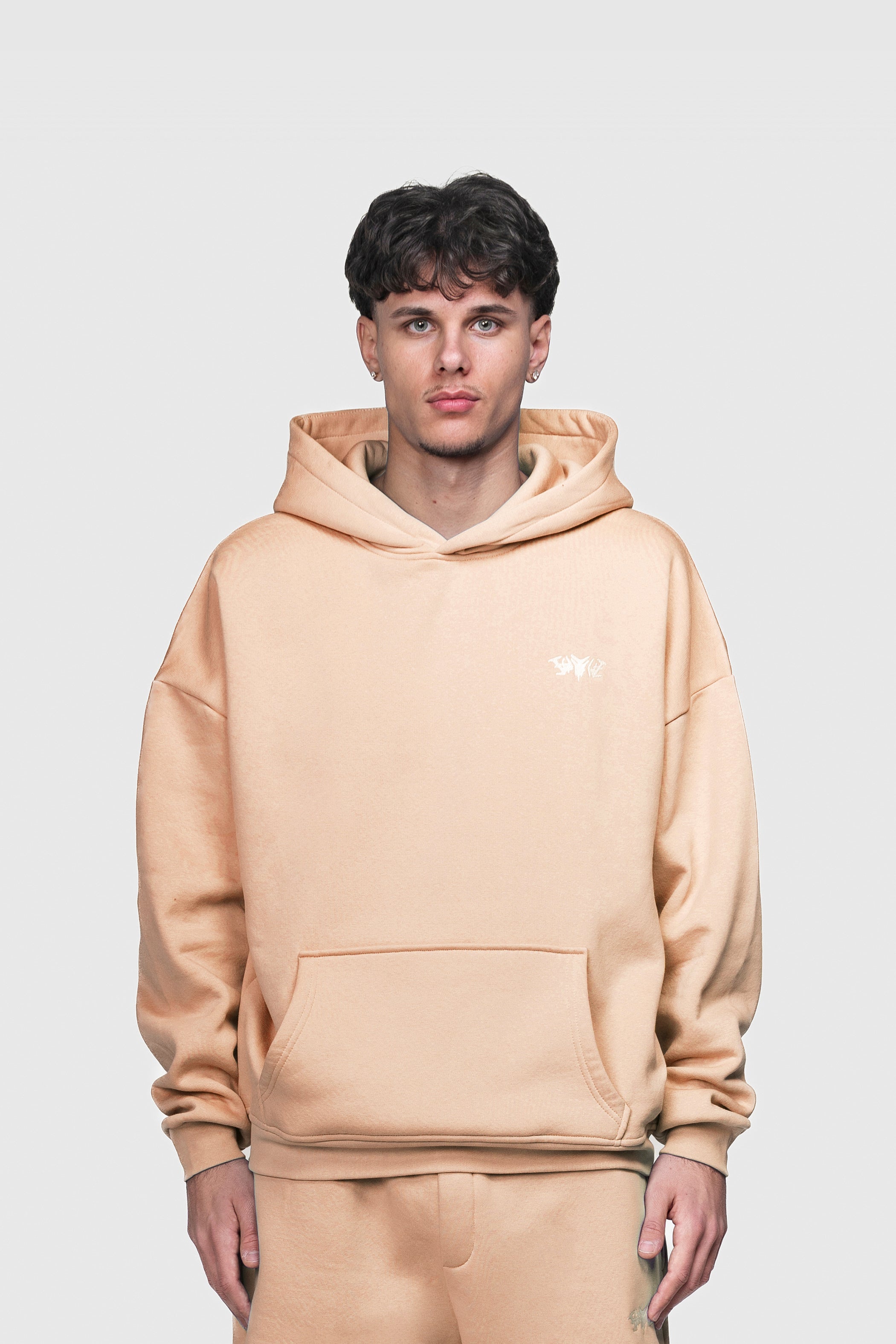 BASIC HOODIE PEACH