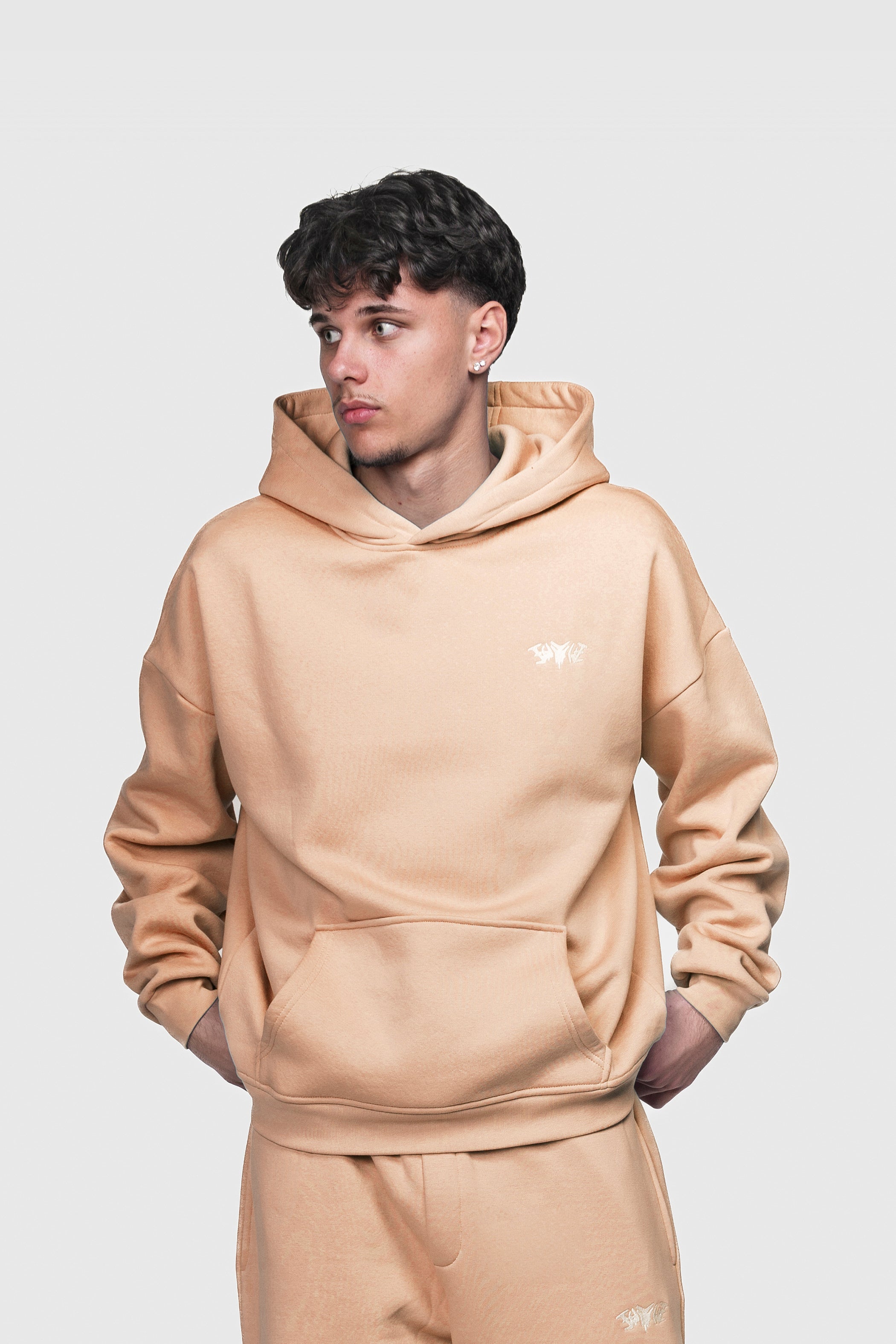 BASIC HOODIE PEACH