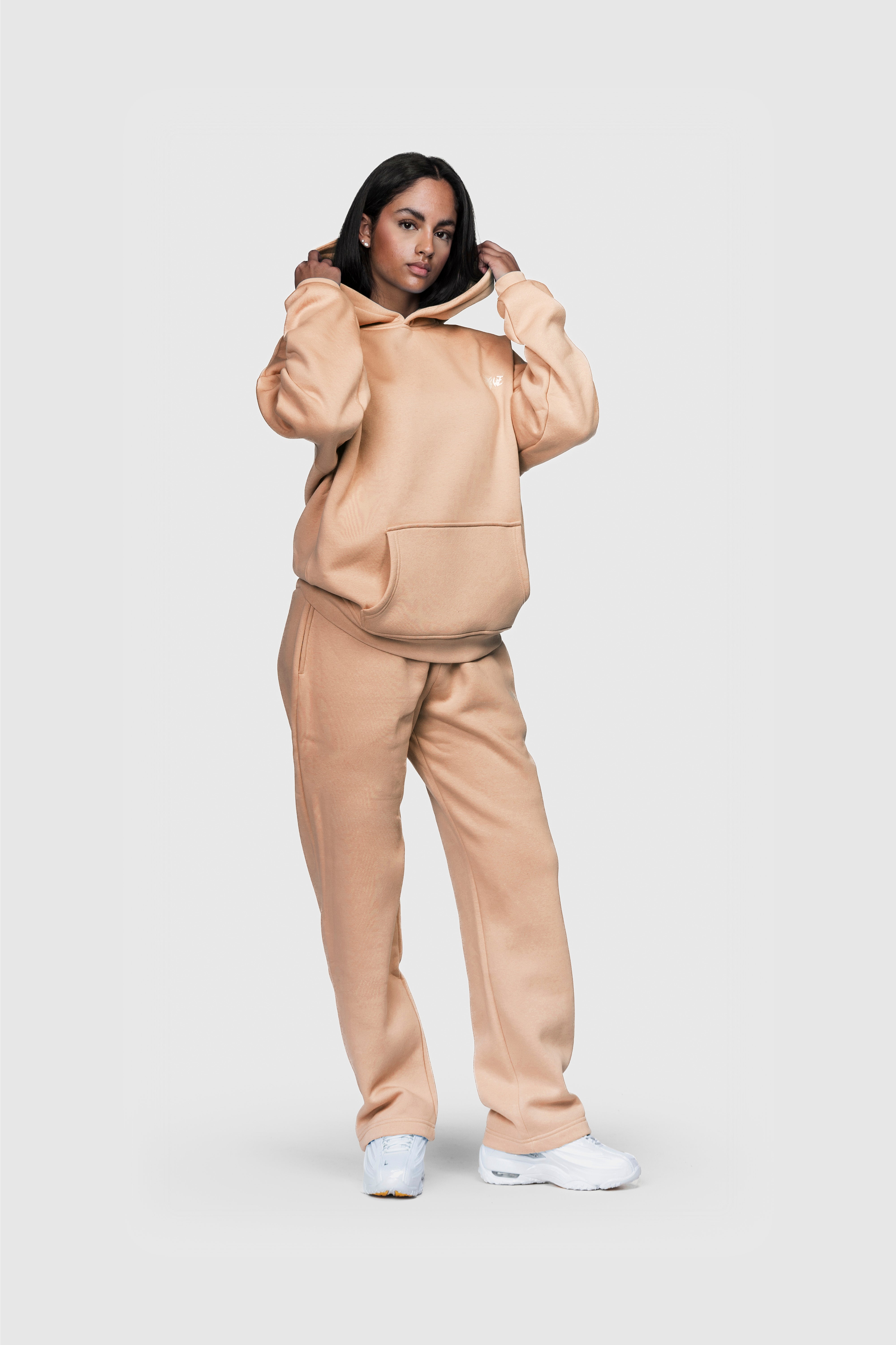 BASIC HOODIE PEACH