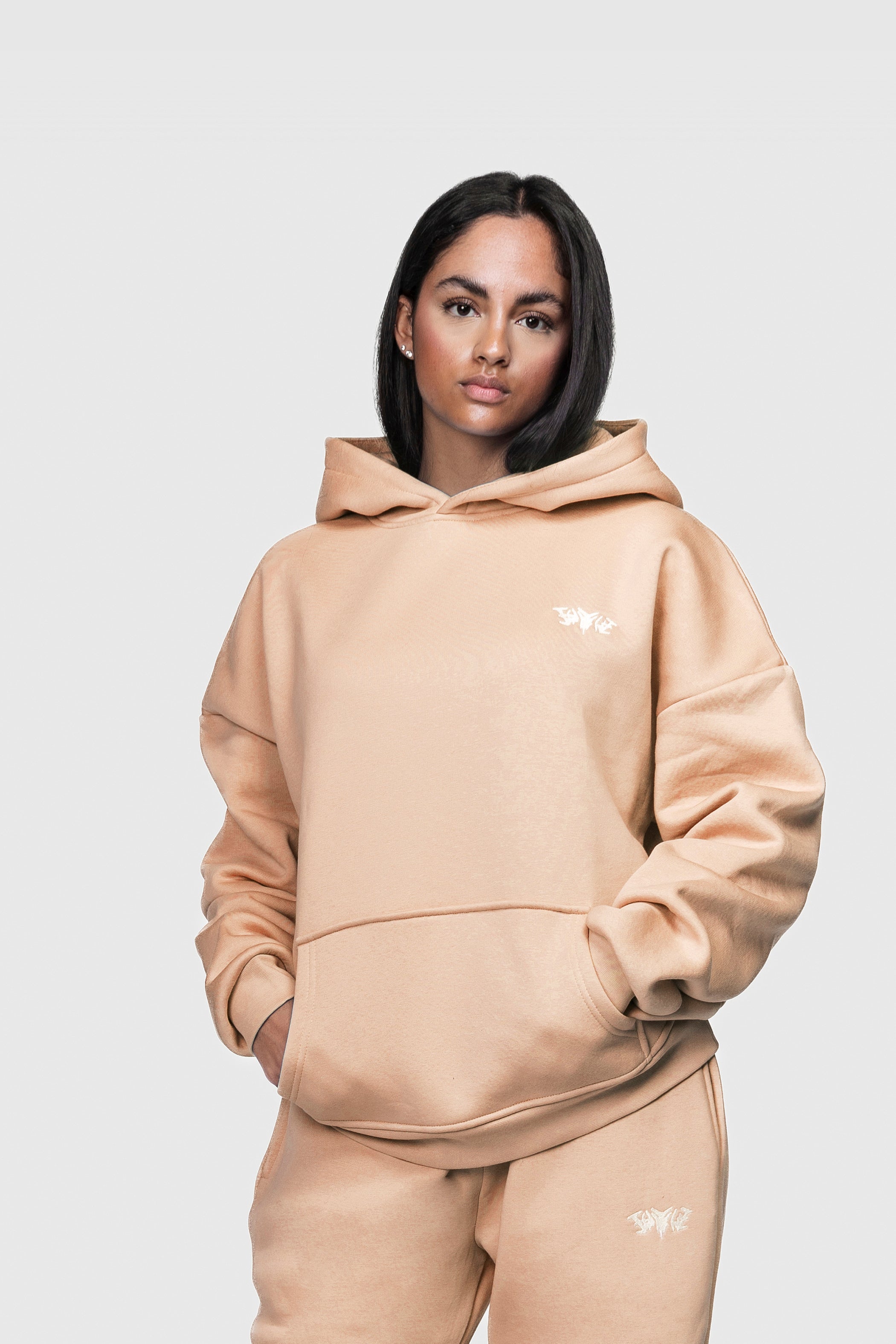 BASIC HOODIE PEACH