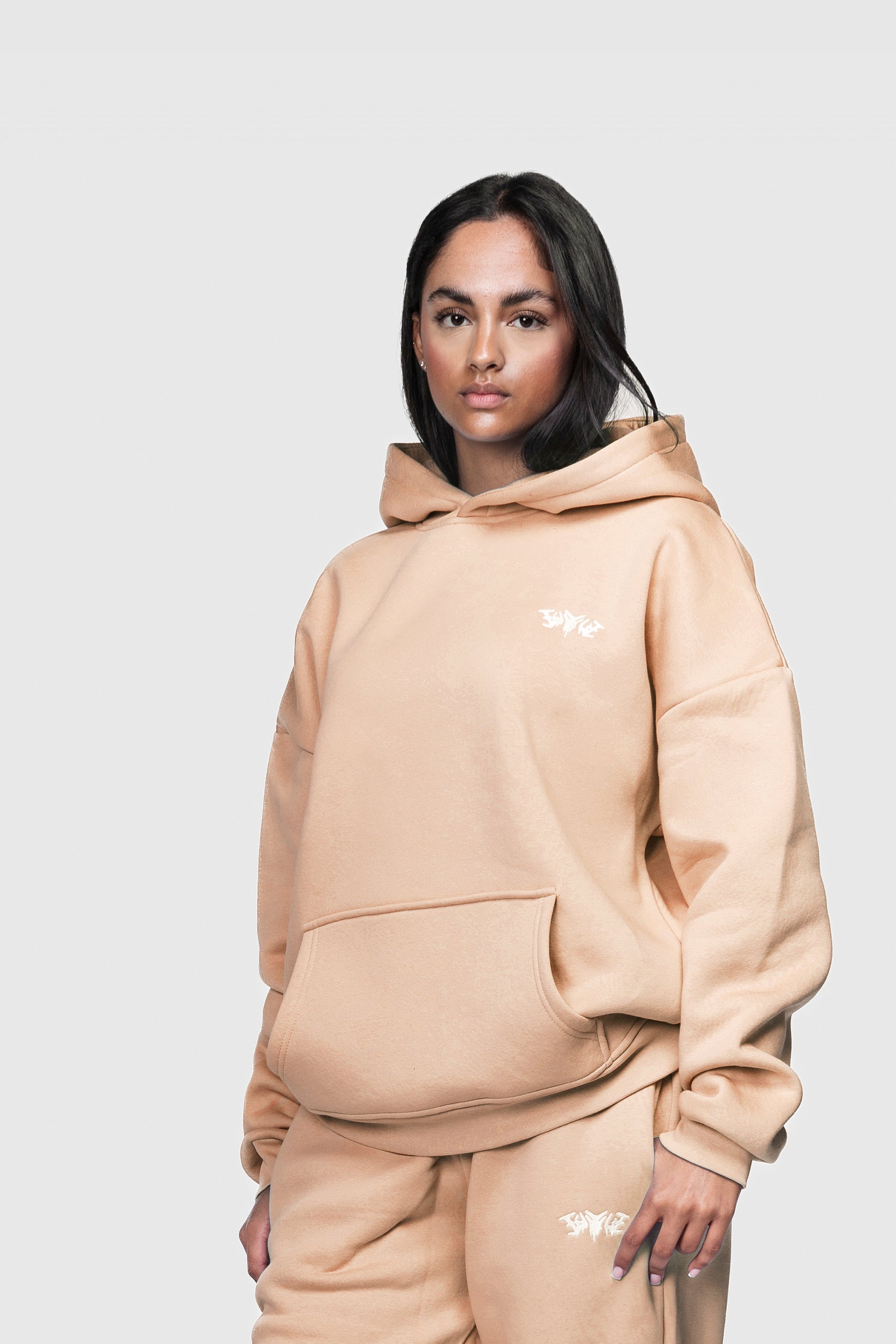 BASIC HOODIE PEACH