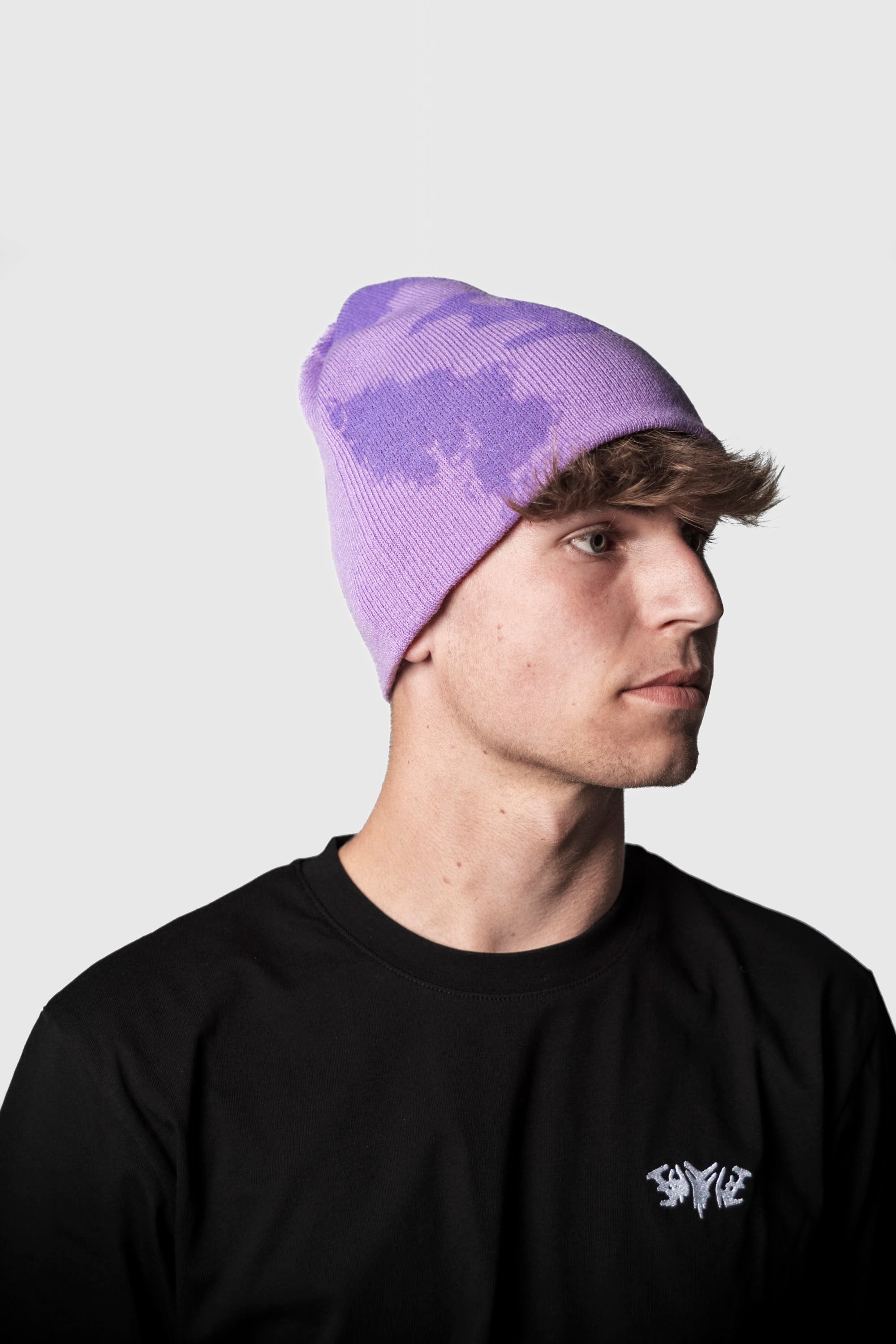 FORTYFIVE BEANIE PURPLE