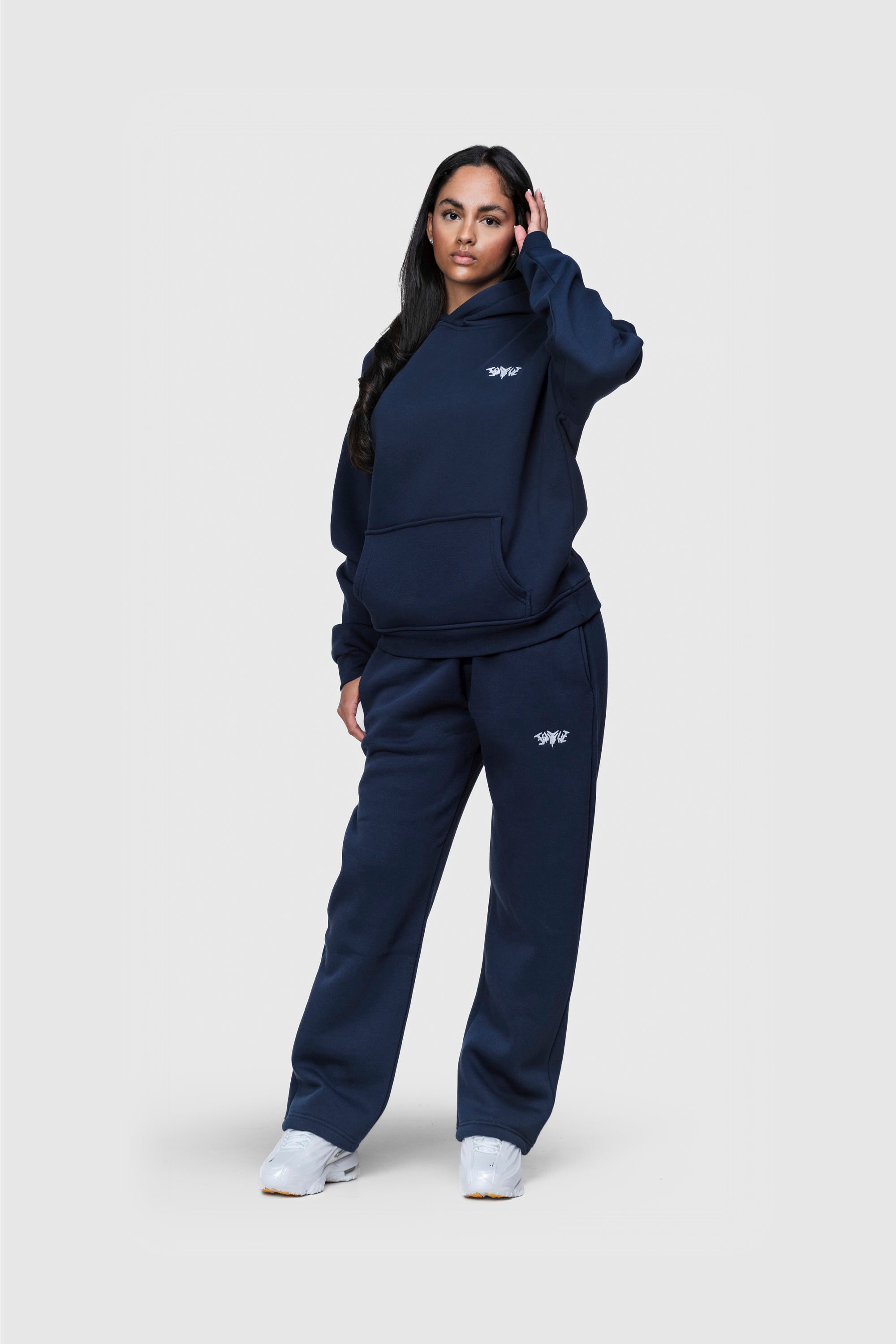 BASIC HOODIE NAVY