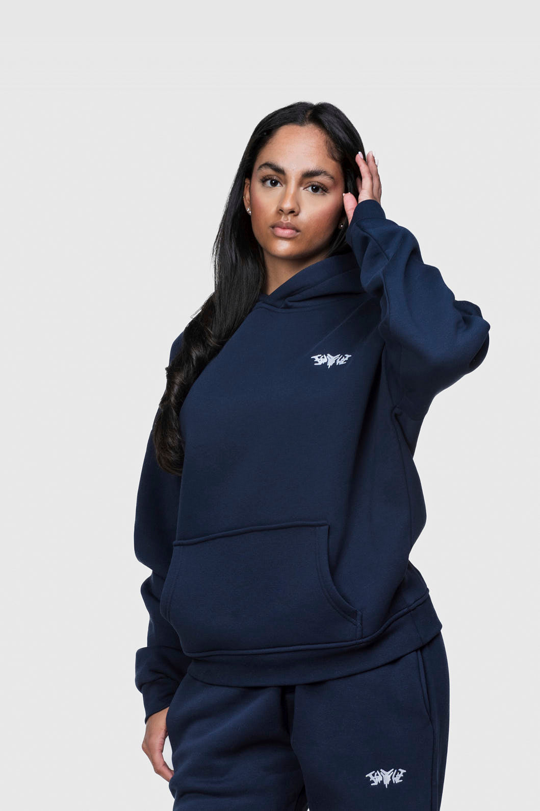 BASIC HOODIE NAVY