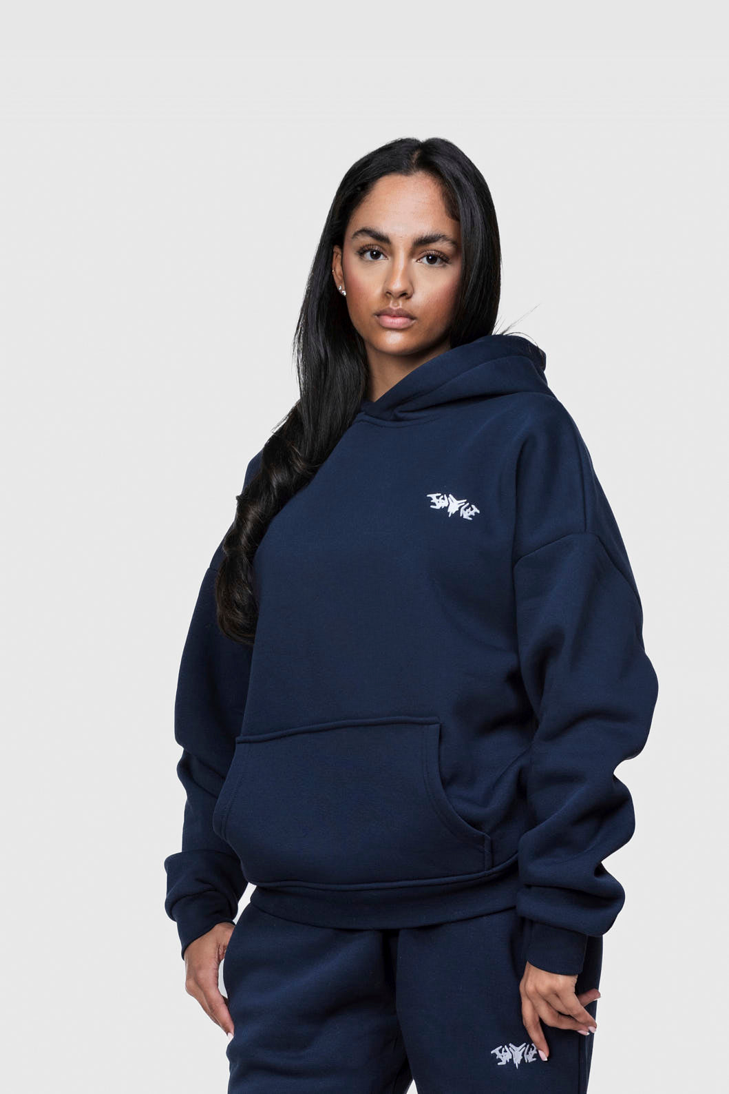 BASIC HOODIE NAVY