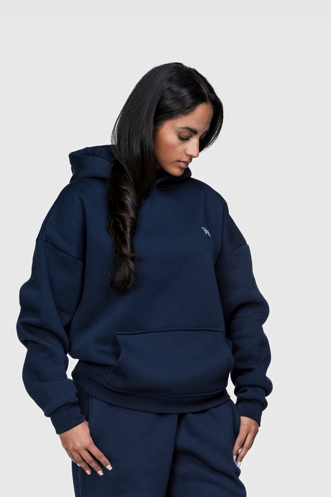 BASIC HOODIE NAVY