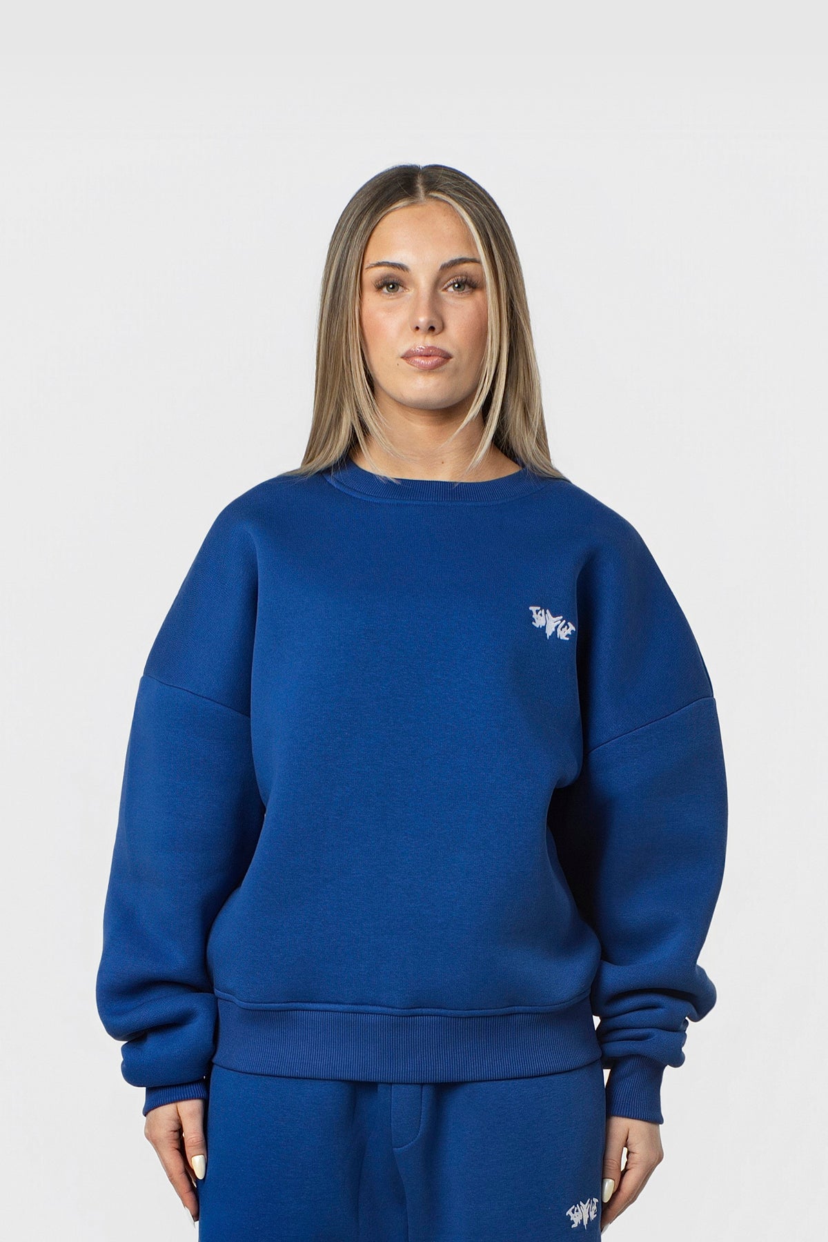 BASIC SWEATER ROYAL BLUE