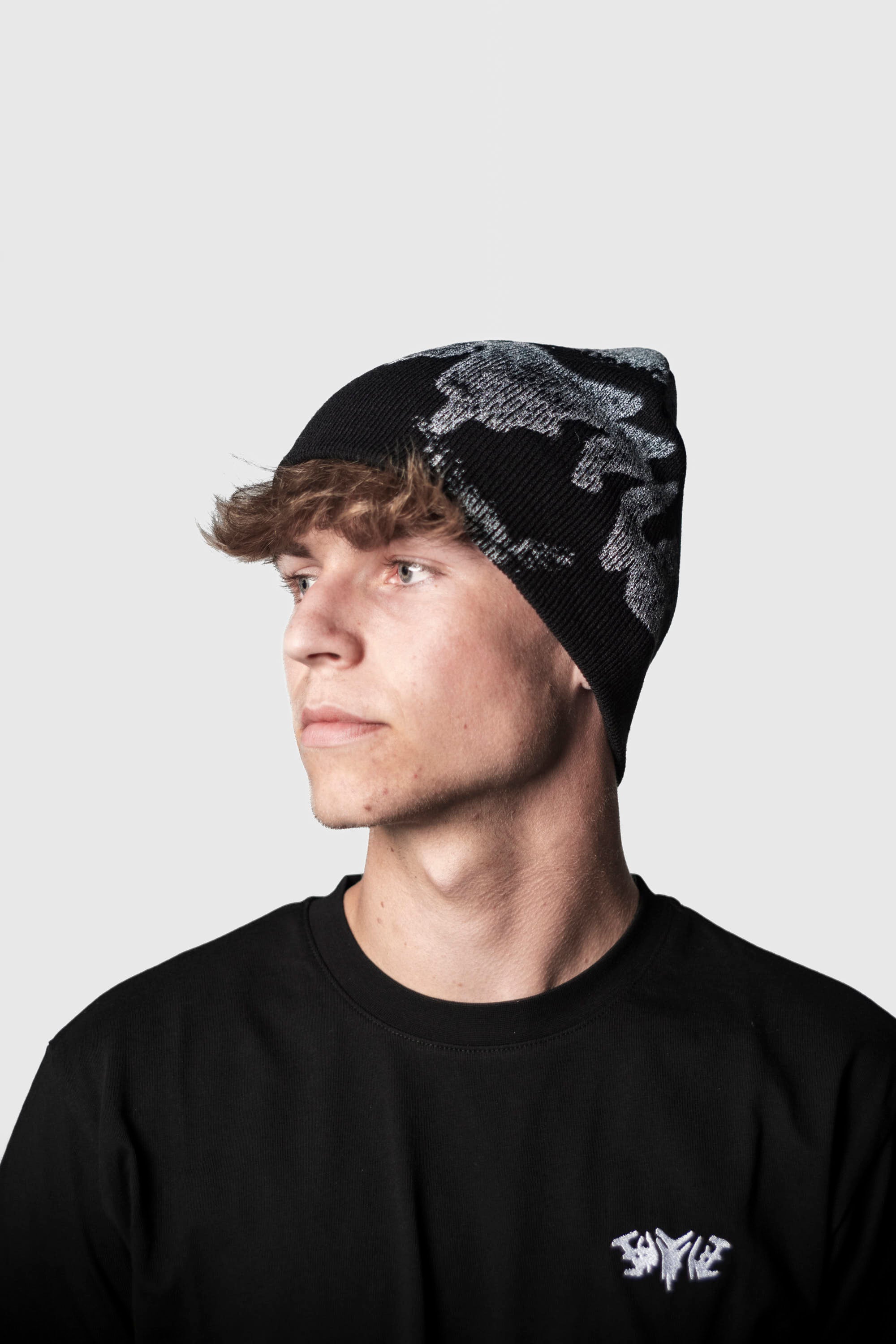 FORTYFIVE BEANIE BLACK