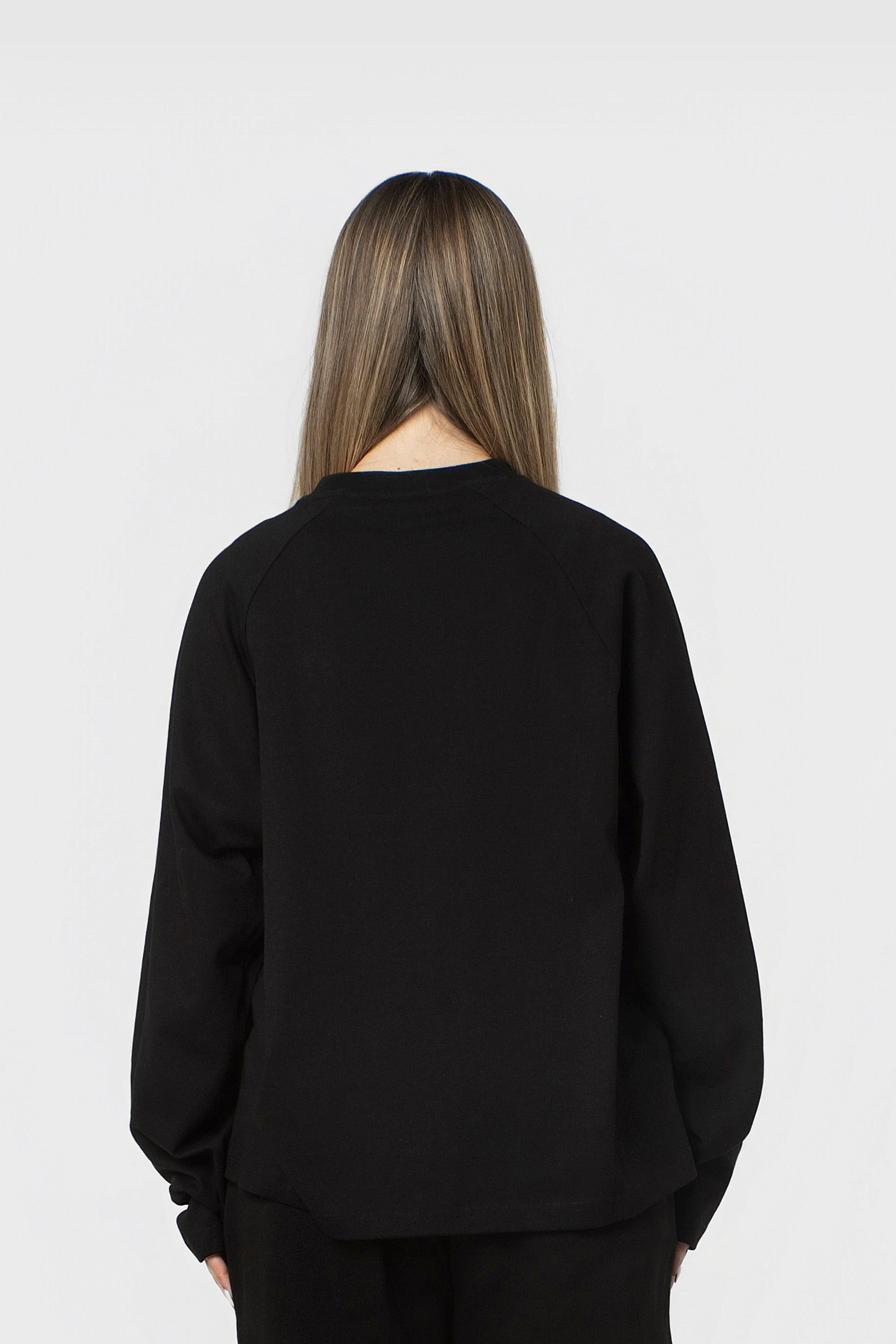RAGLAN LONGSLEEVE BLACK