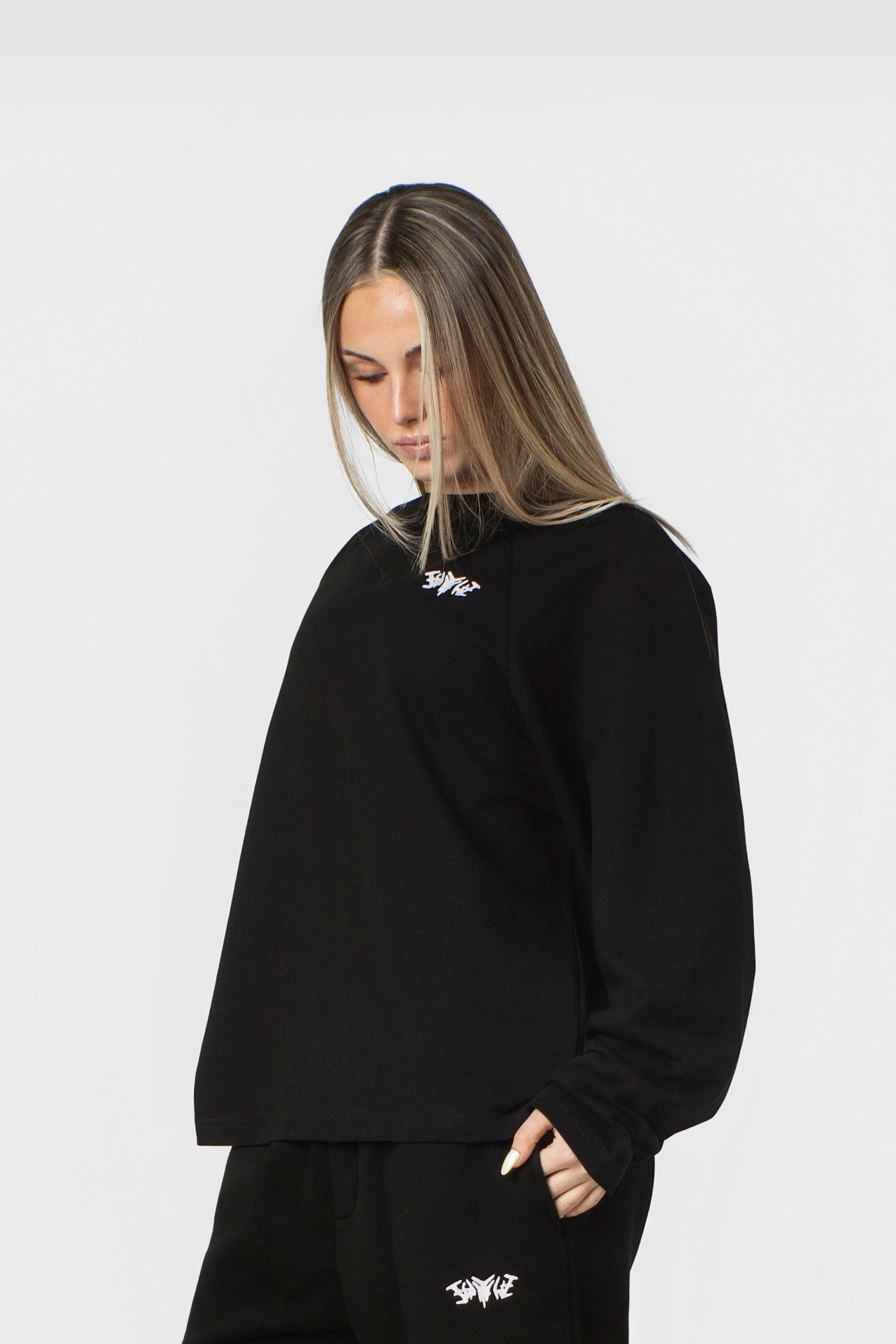 RAGLAN LONGSLEEVE BLACK