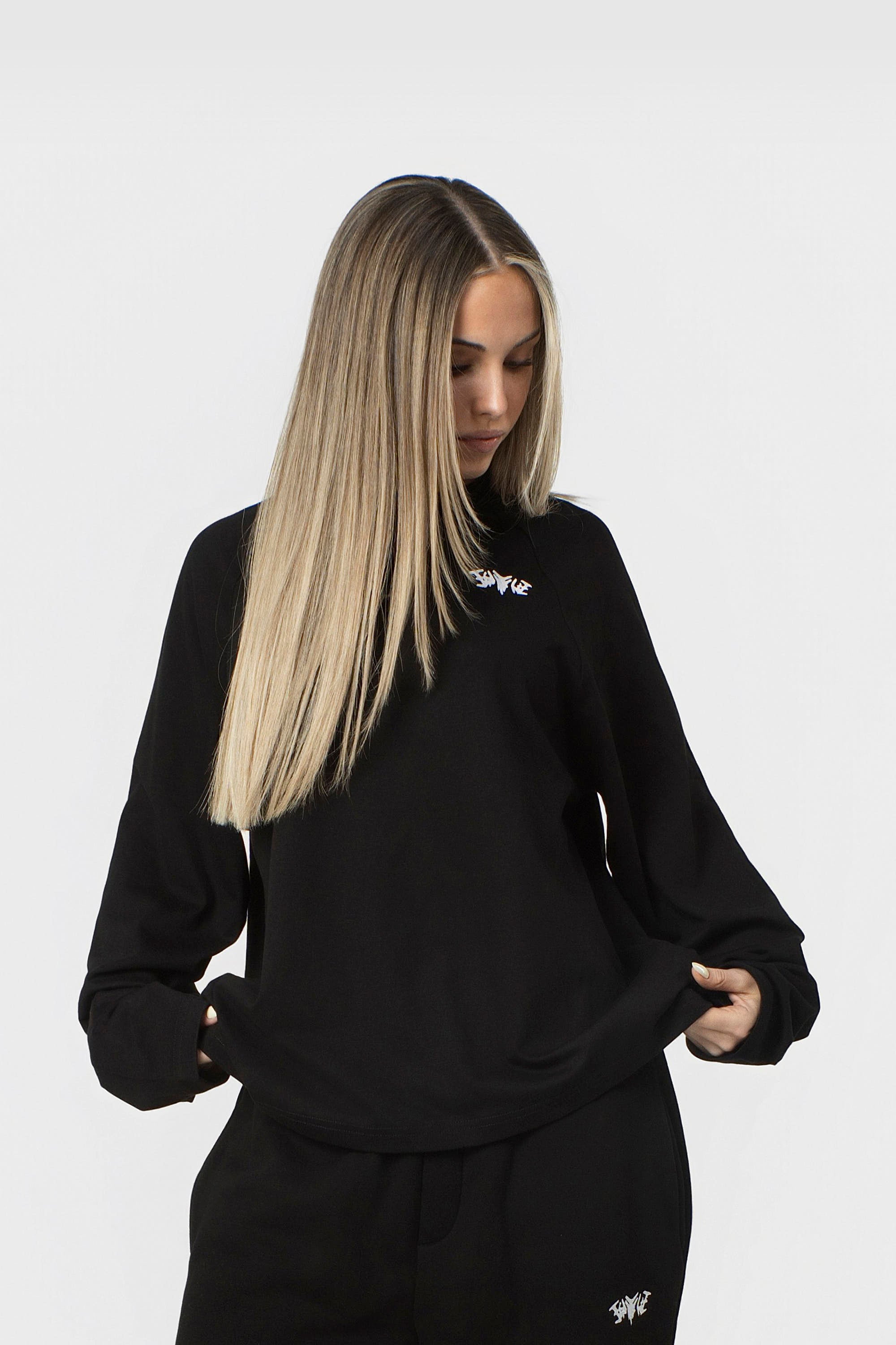 RAGLAN LONGSLEEVE BLACK