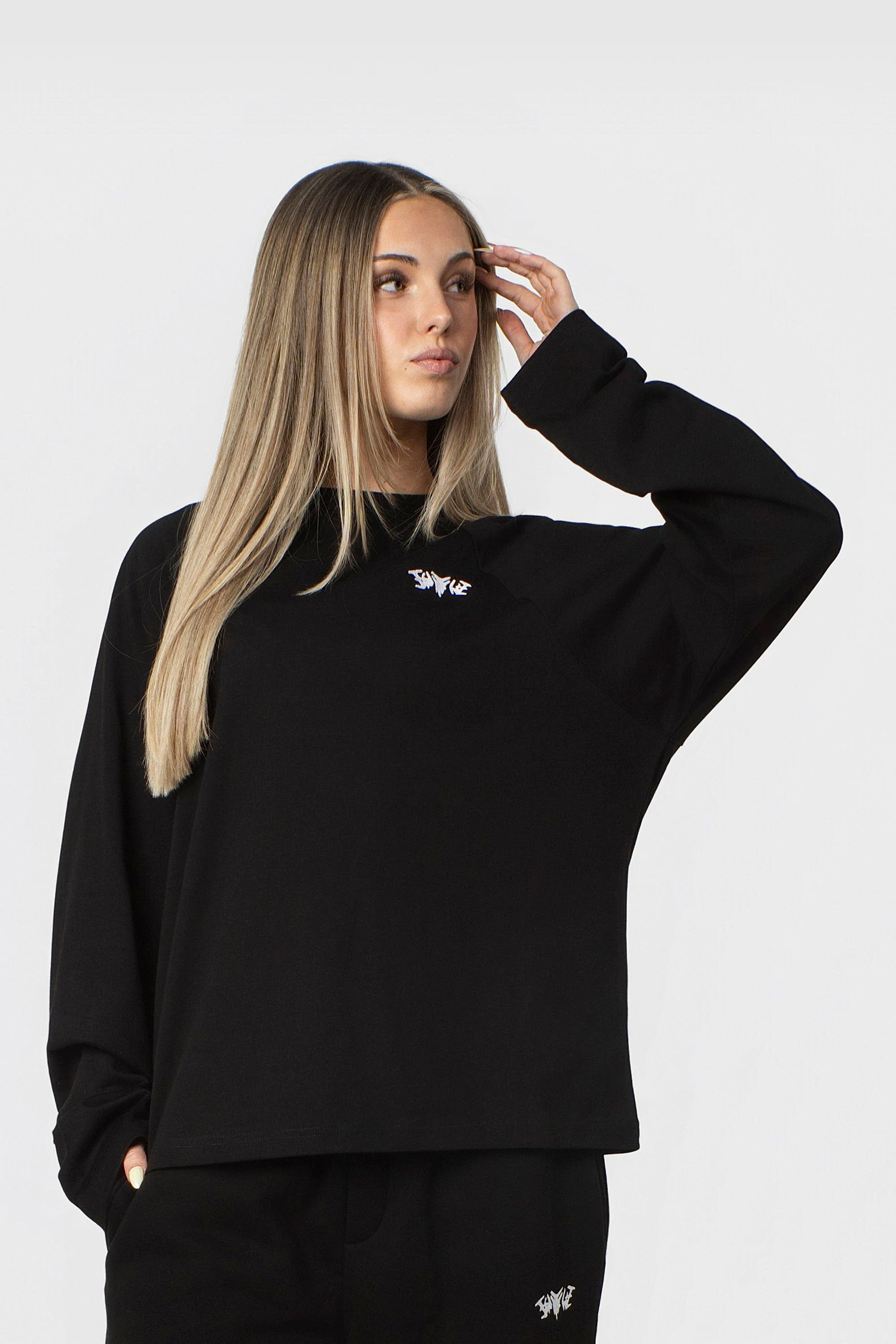 RAGLAN LONGSLEEVE BLACK
