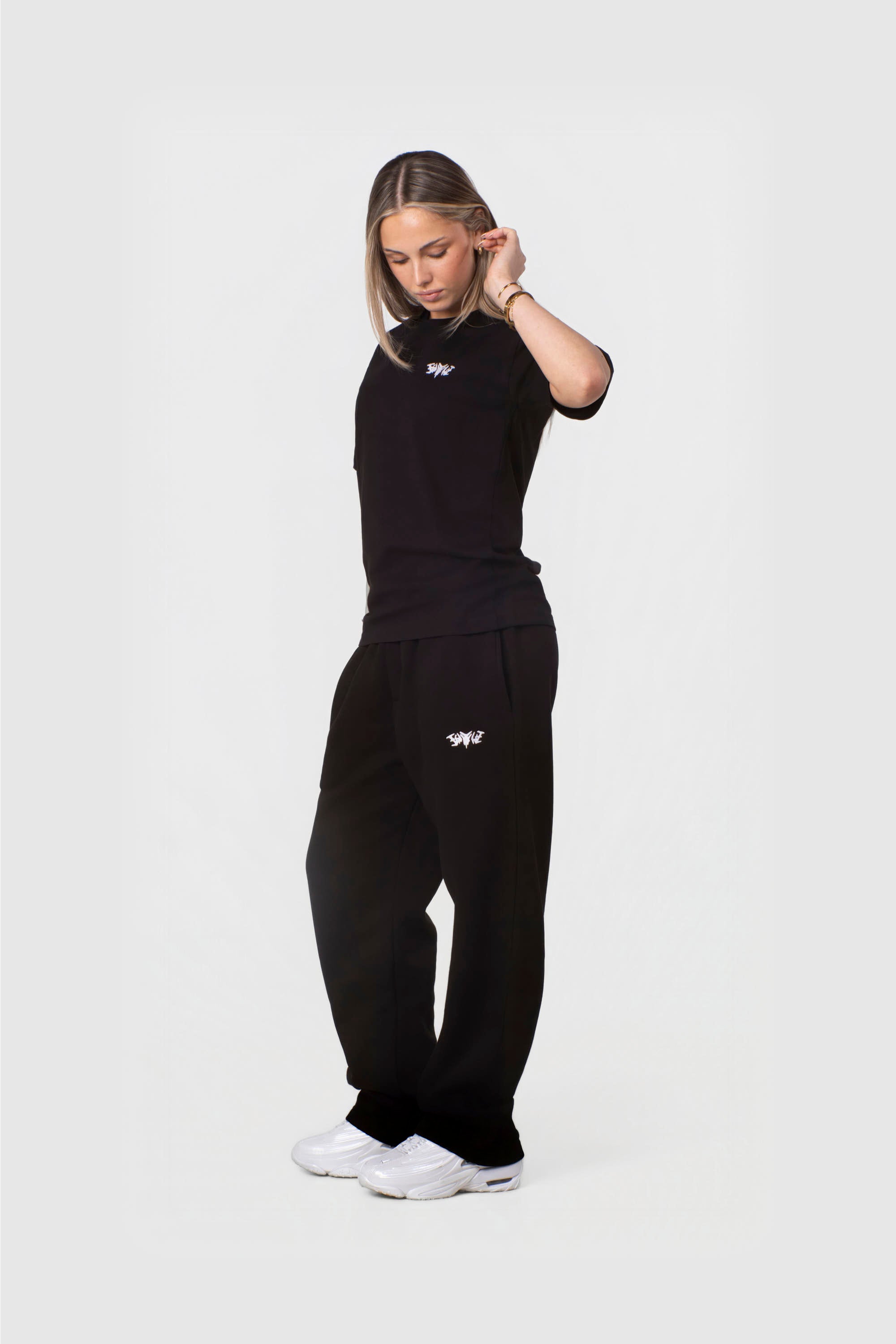 FORTYFIVE LOGO SHIRT BLACK