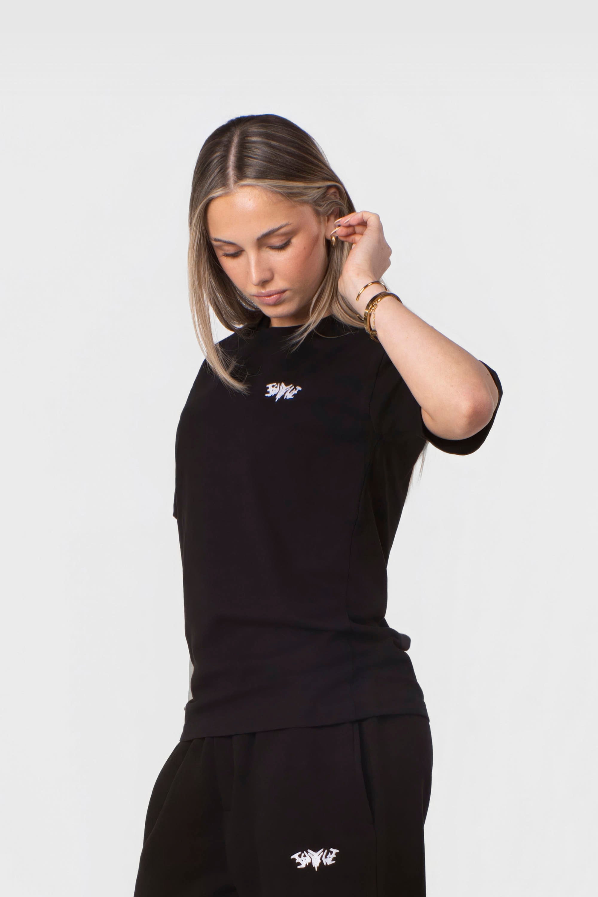 FORTYFIVE LOGO SHIRT BLACK