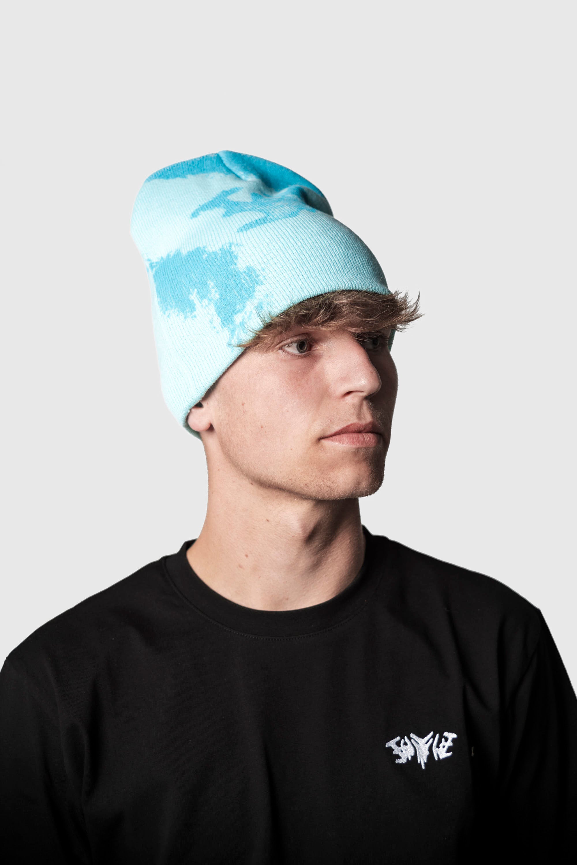 FORTYFIVE BEANIE TURQUOISE