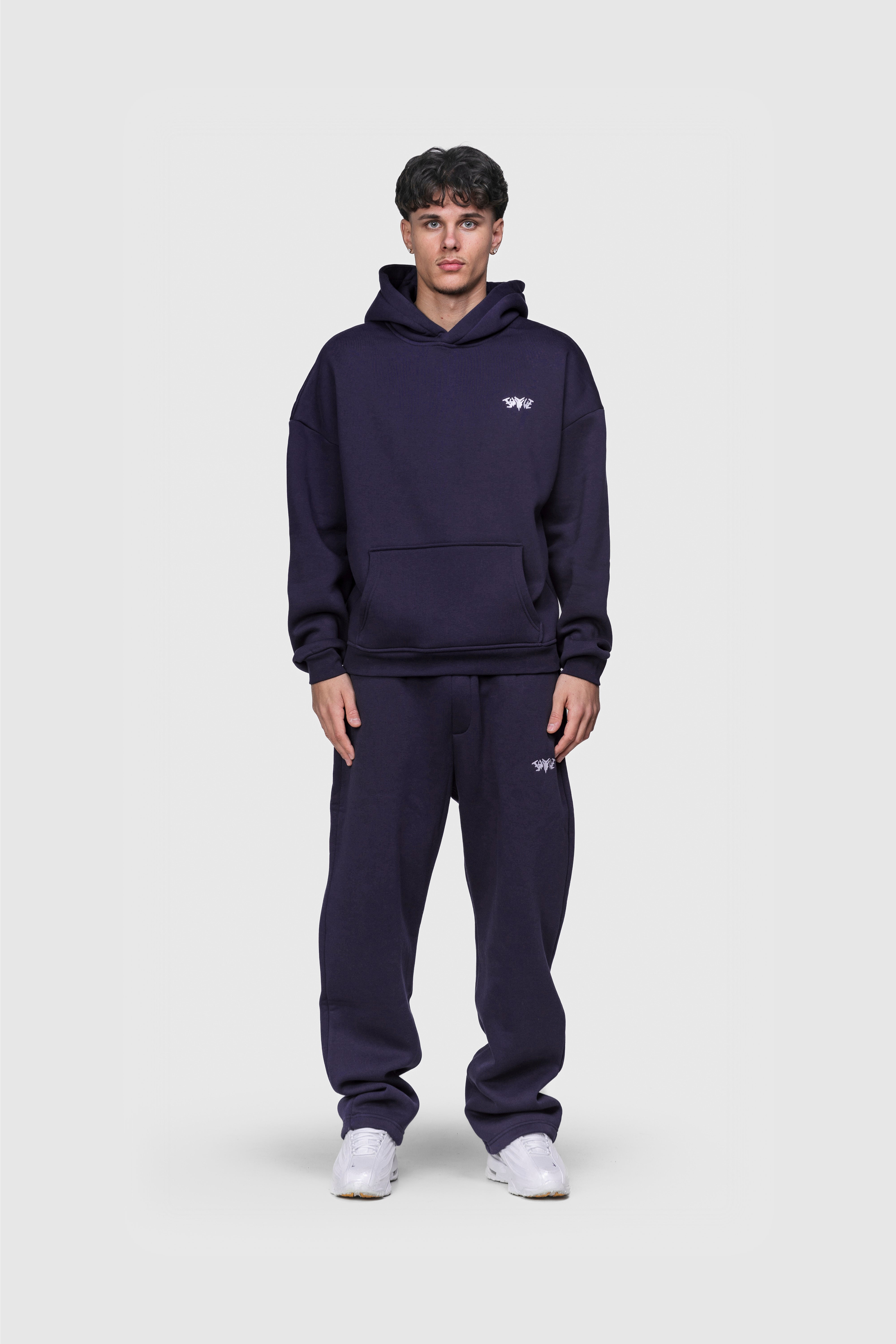 BASIC SWEATPANTS DARK GRAPE