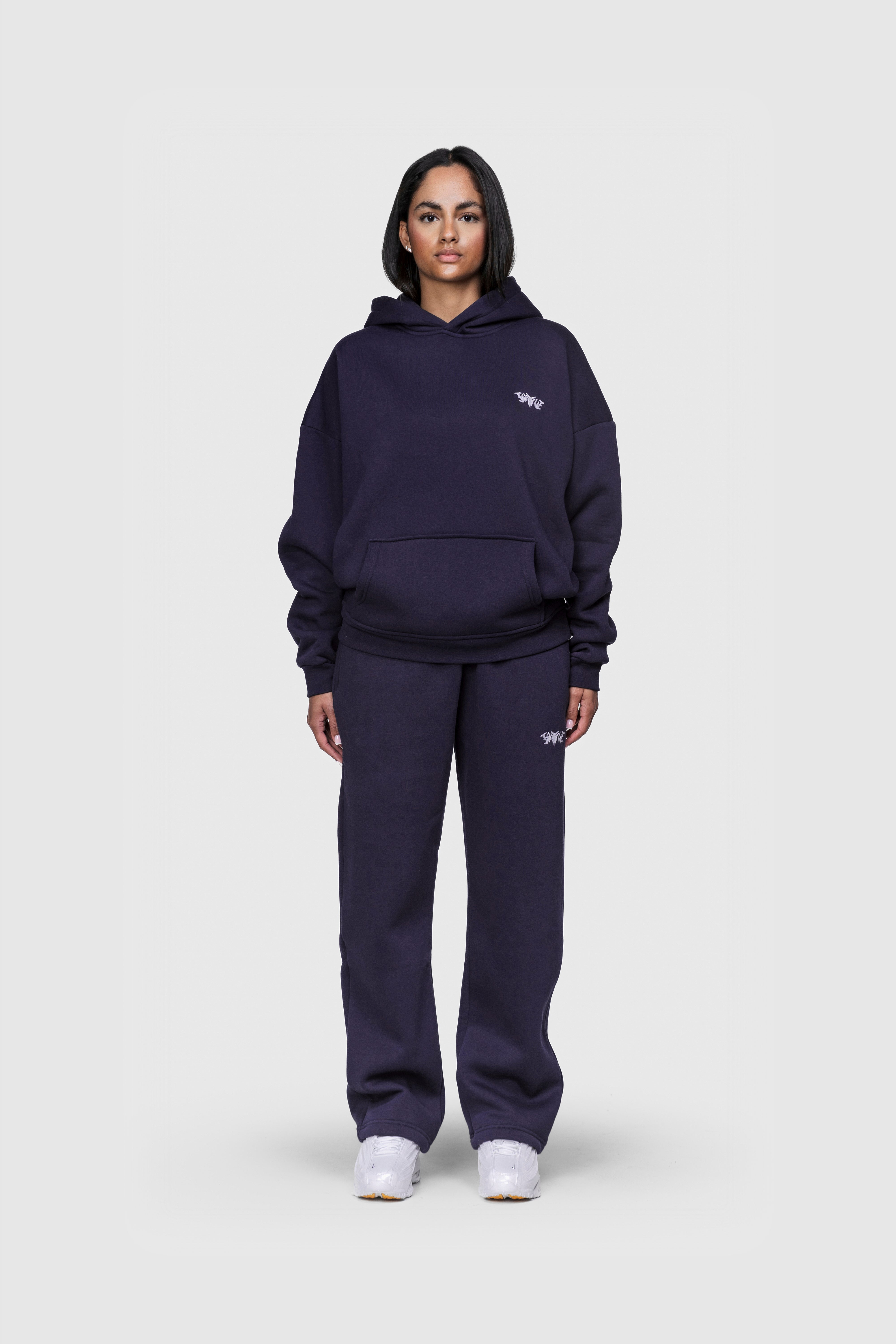 BASIC SWEATPANTS DARK GRAPE