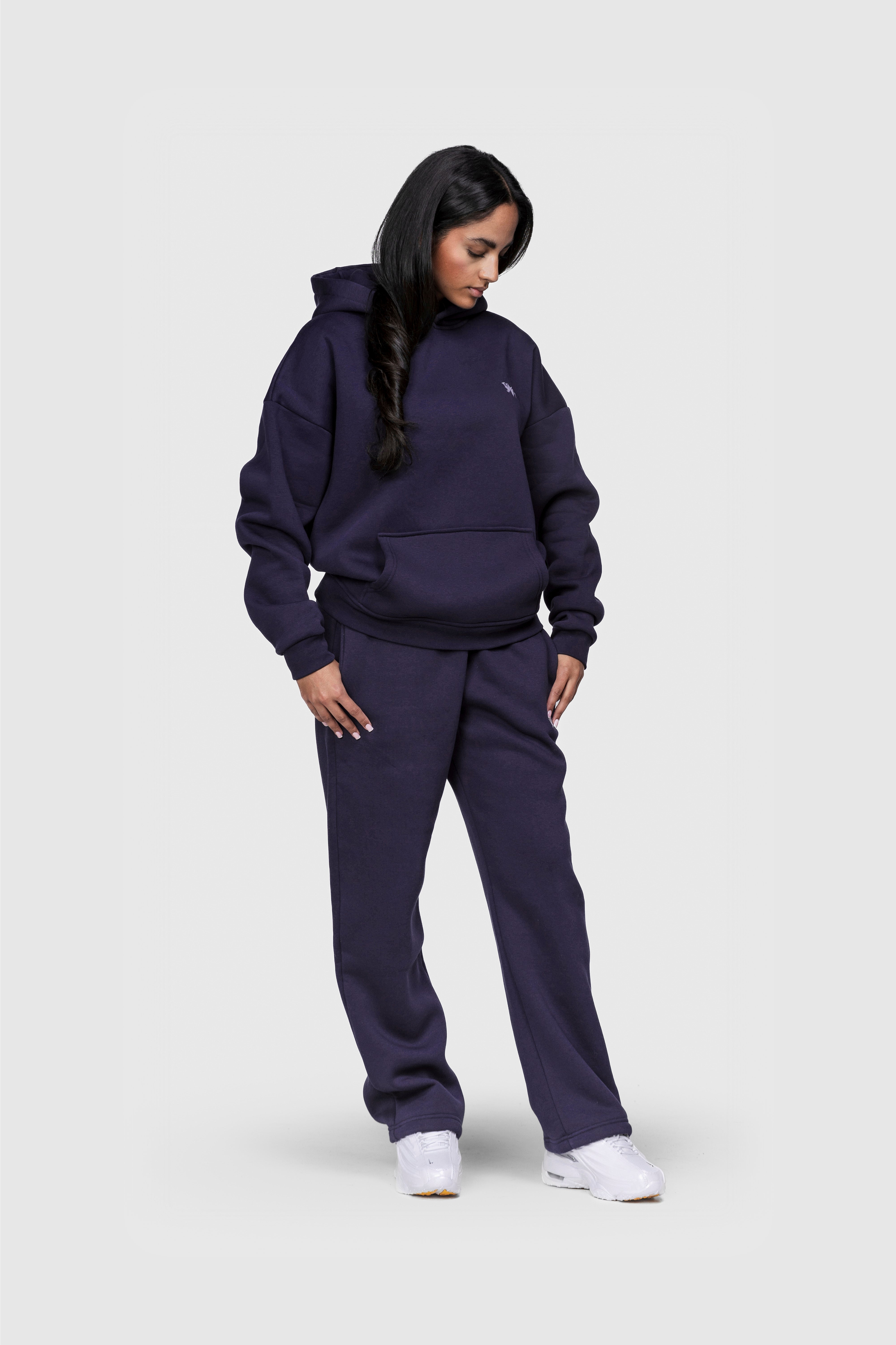 BASIC SWEATPANTS DARK GRAPE