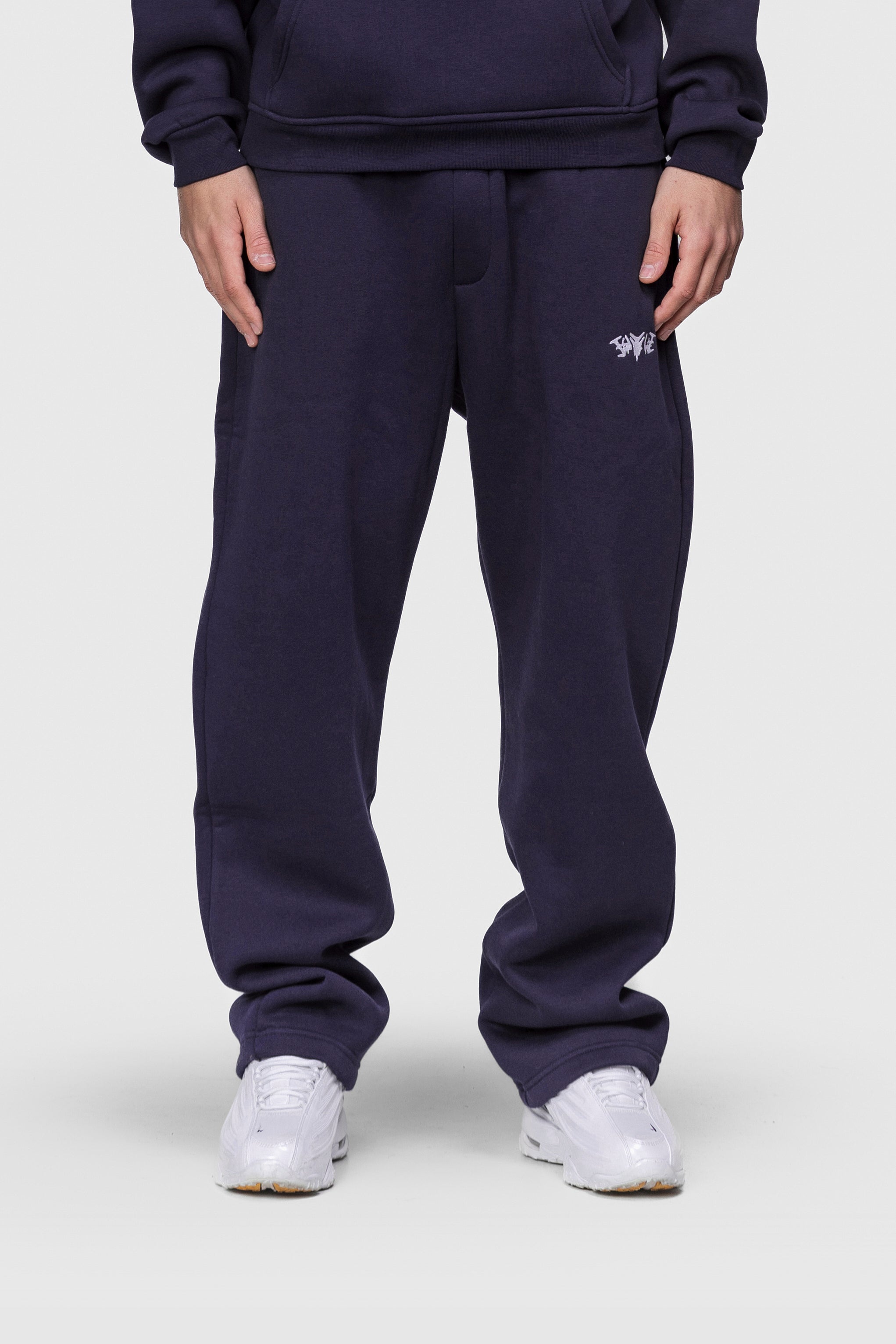 BASIC SWEATPANTS DARK GRAPE