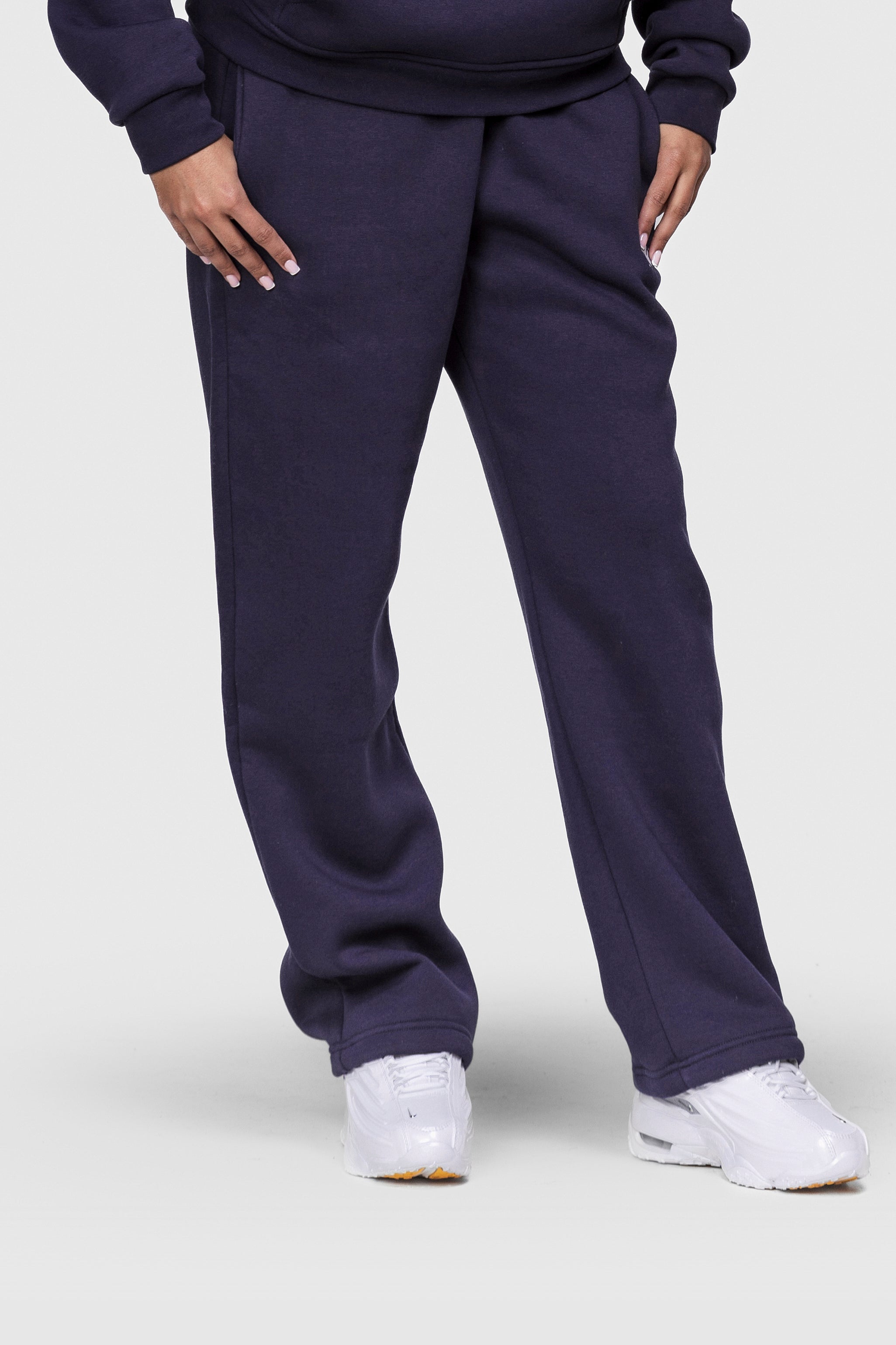 BASIC SWEATPANTS DARK GRAPE