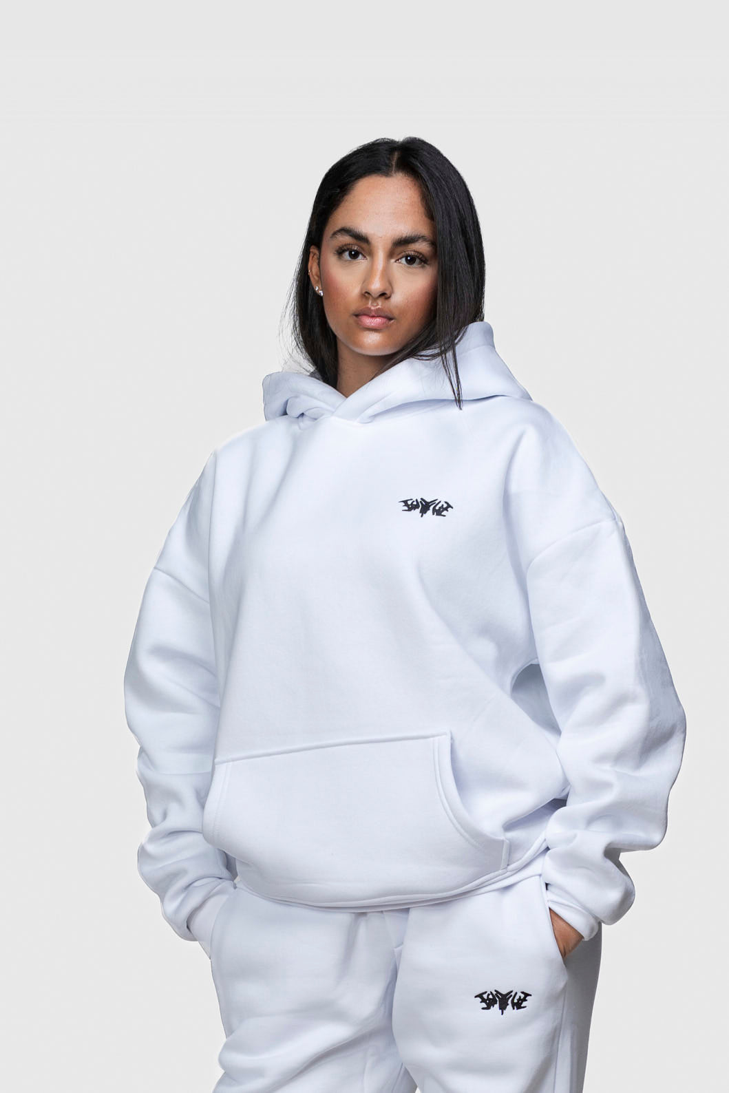 BASIC HOODIE WHITE